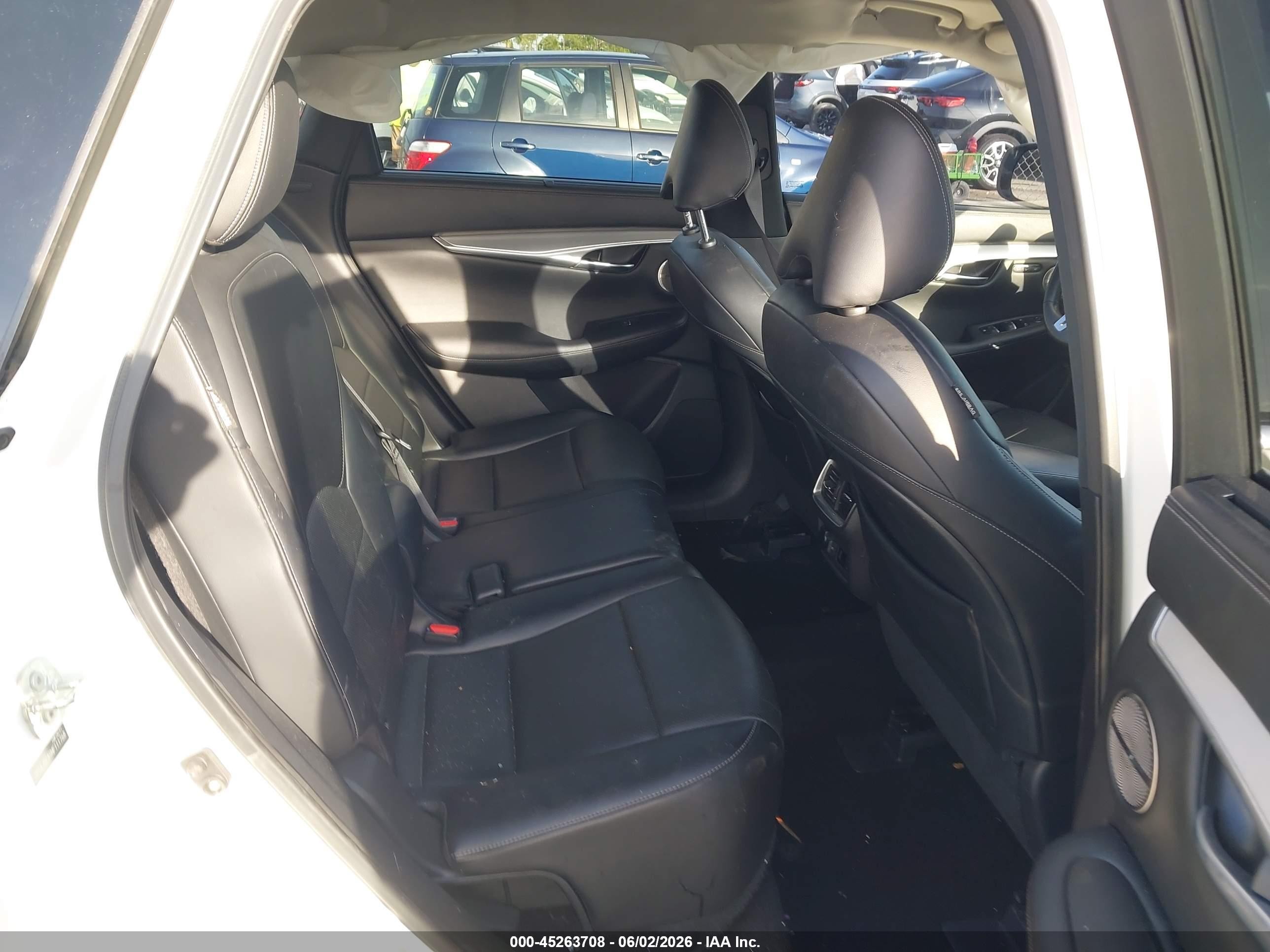 2021 Infiniti Qx50 Sensory White vin: 3PCAJ5CA9MF111768