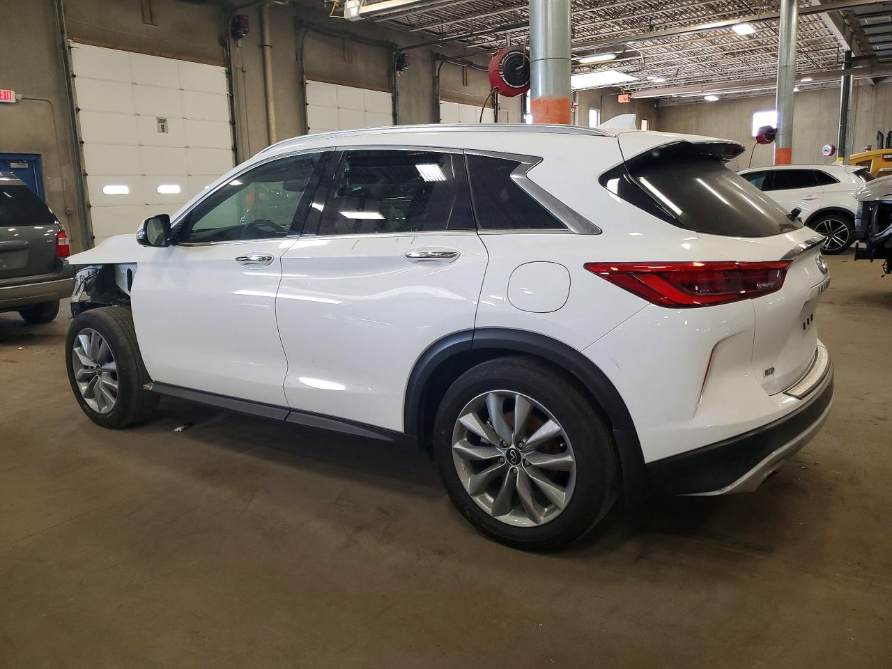 2021 Infiniti Qx50 Essential White vin: 3PCAJ5CB1MF124524
