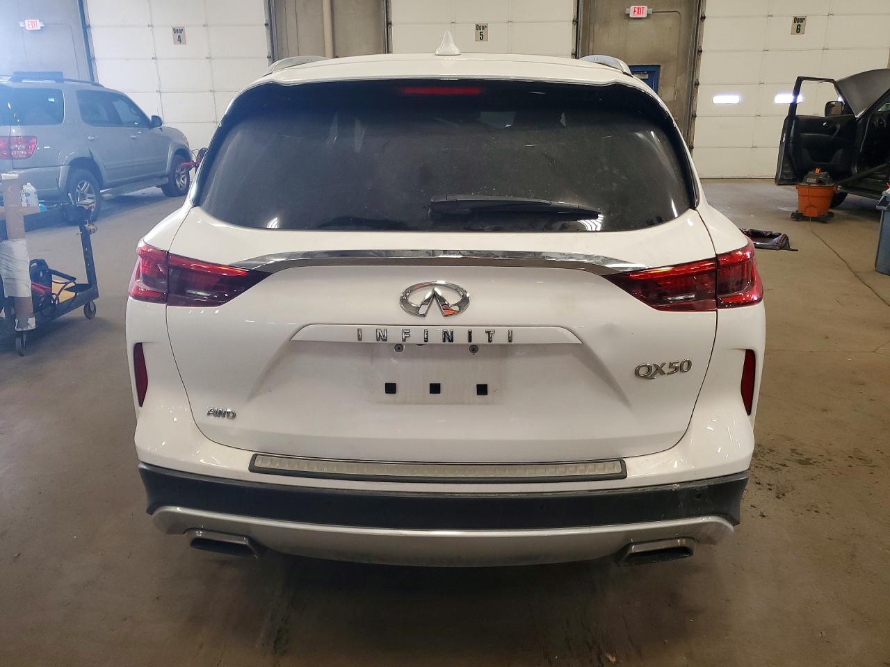 2021 Infiniti Qx50 Essential White vin: 3PCAJ5CB1MF124524