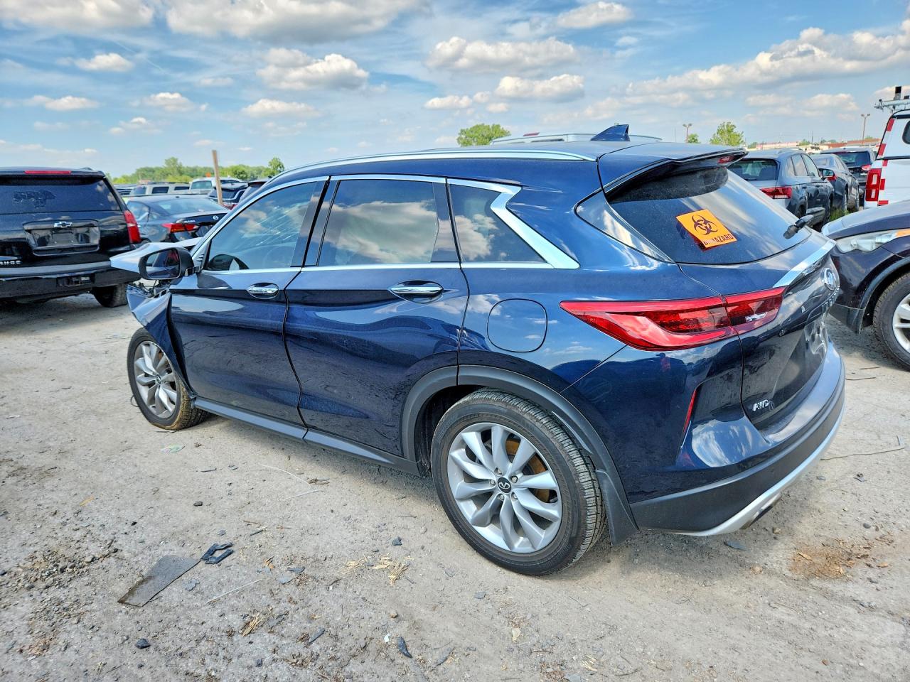2021 Infiniti Qx50 Essential Blue vin: 3PCAJ5CB4MF110939