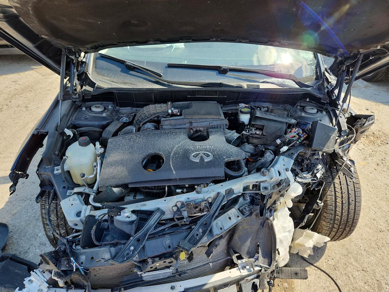 2021 Infiniti Qx50 Essential Blue vin: 3PCAJ5CB4MF110939