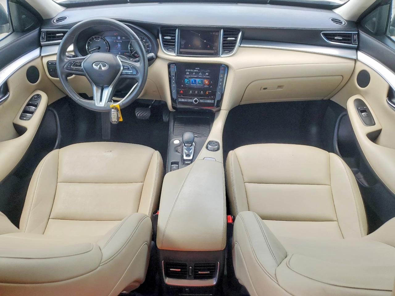 2021 Infiniti Qx50 Essential White vin: 3PCAJ5CB7MF115231