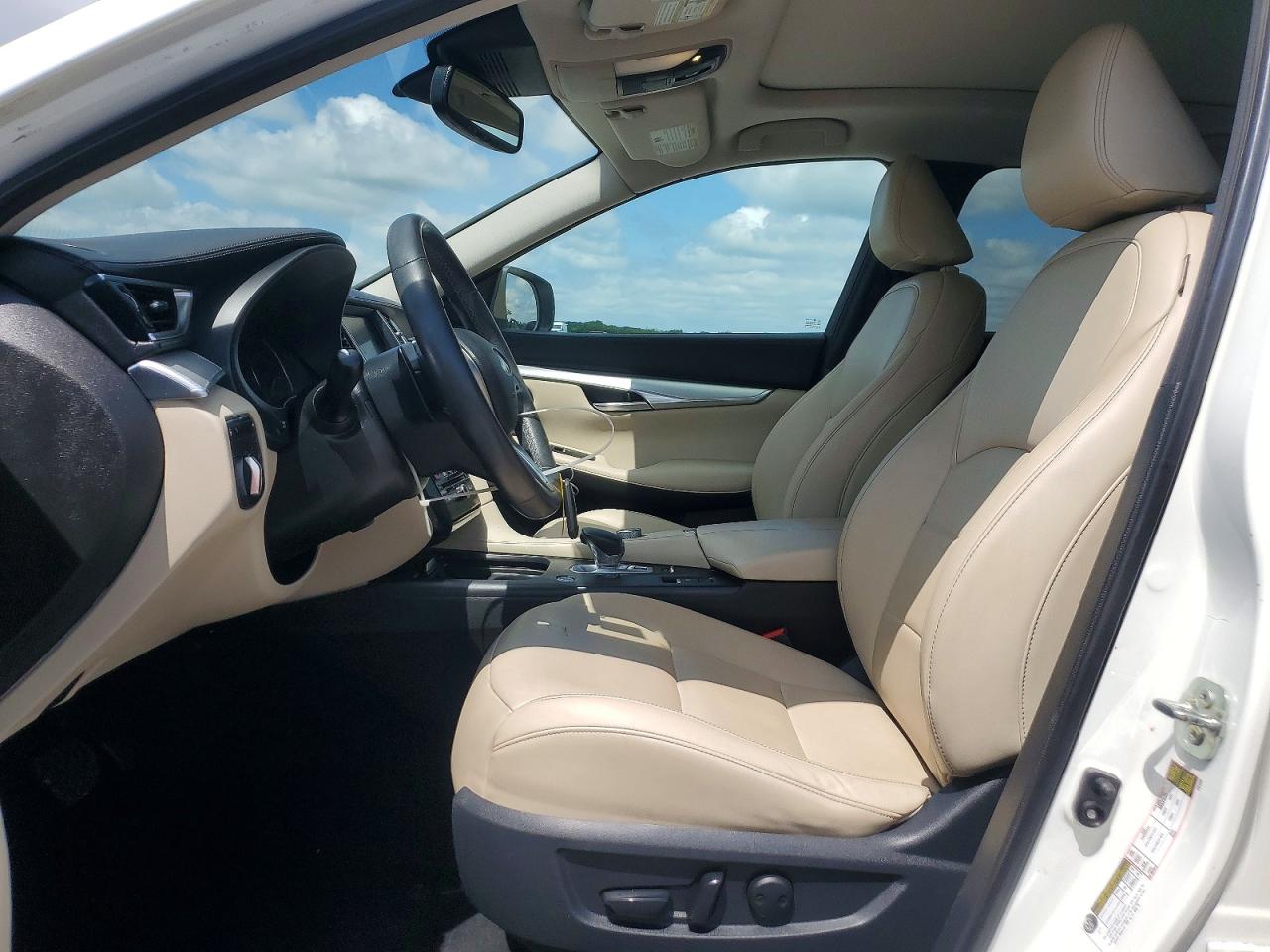 2021 Infiniti Qx50 Essential White vin: 3PCAJ5CB7MF115231