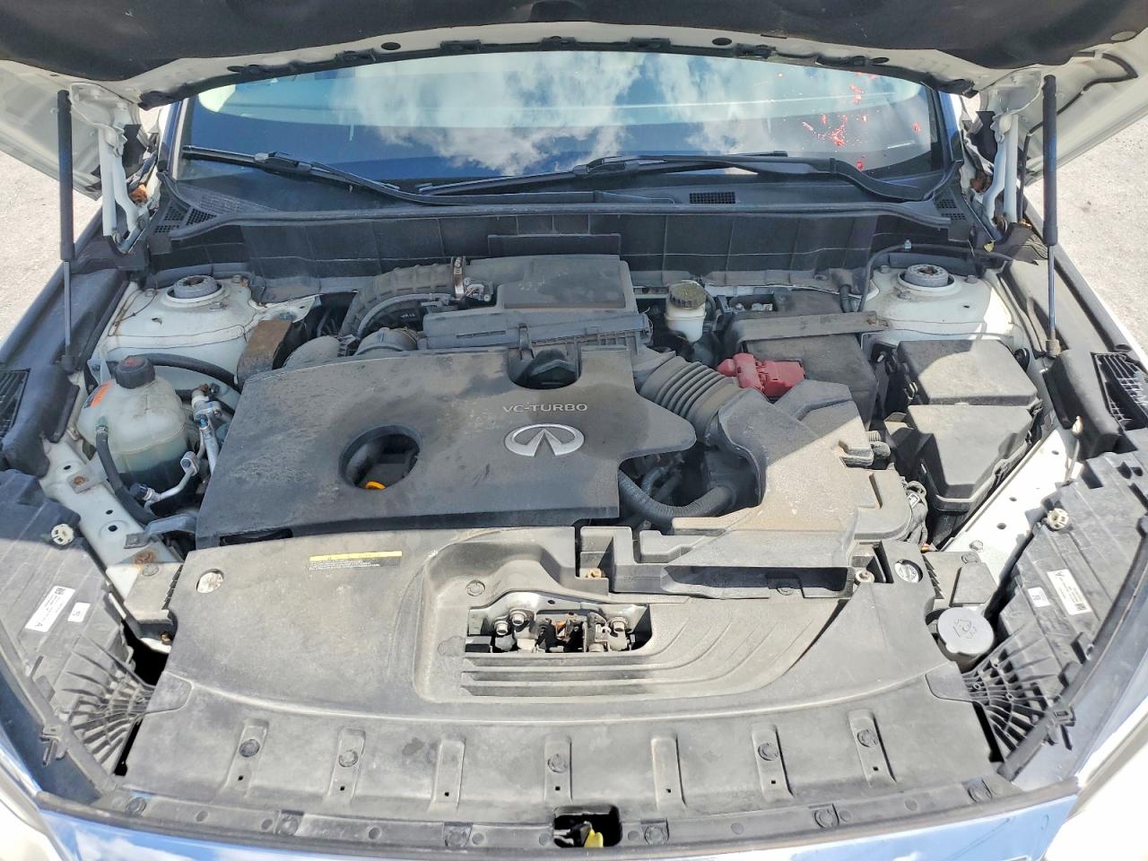 2021 Infiniti Qx50 Essential White vin: 3PCAJ5CB7MF115231