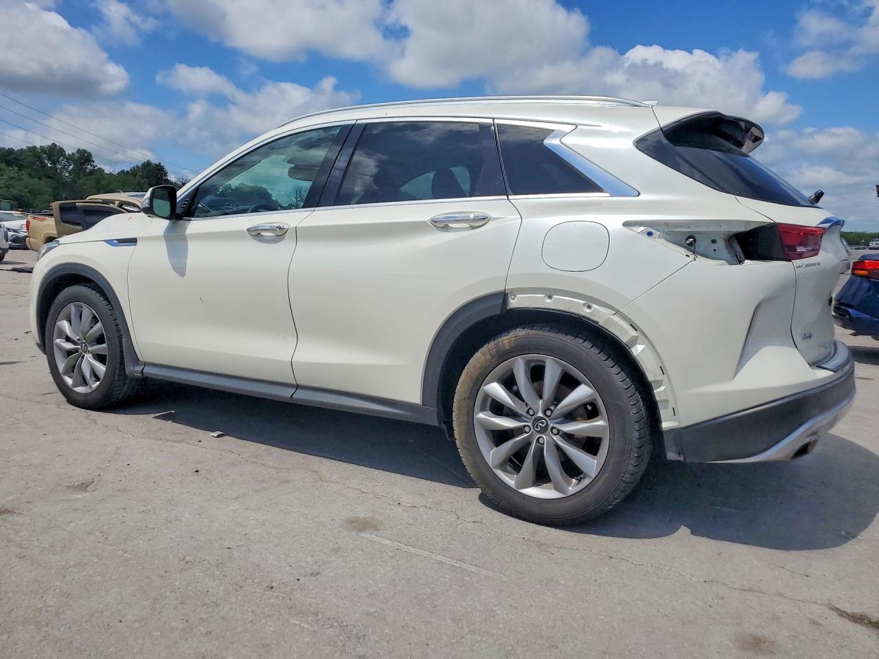 2021 Infiniti Qx50 Essential White vin: 3PCAJ5CB7MF115231