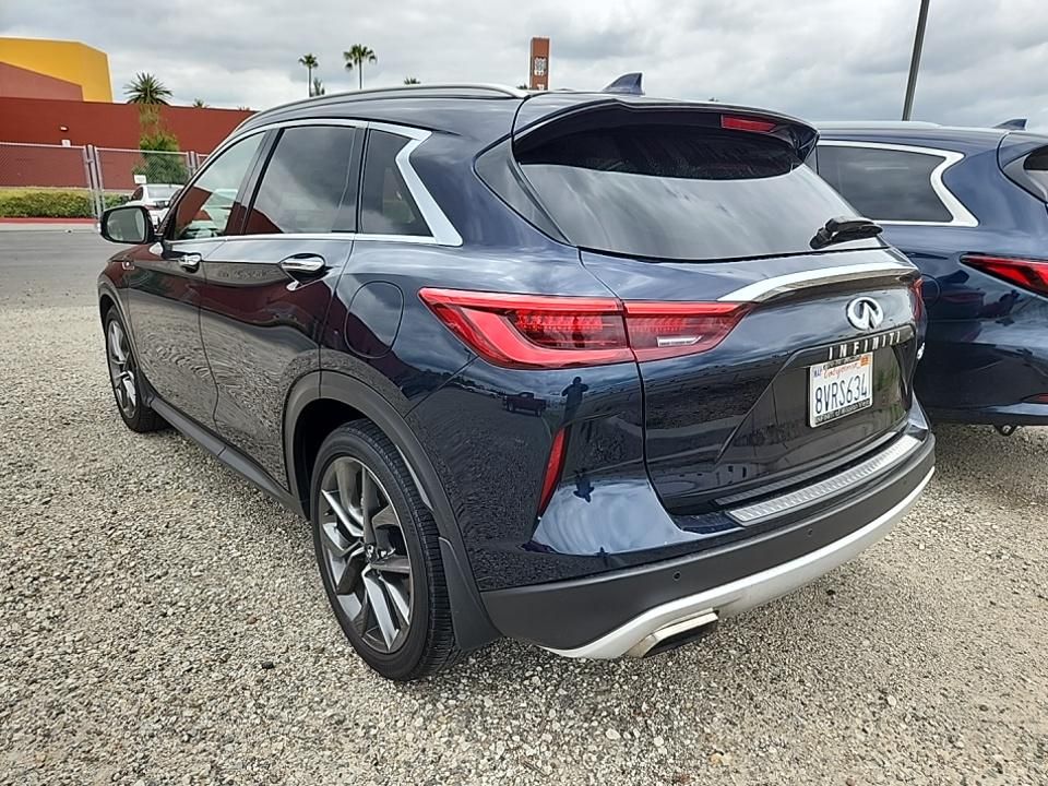 2021 Infiniti Qx50 Autograph Синий vin: 3PCAJ5DA3MF122019