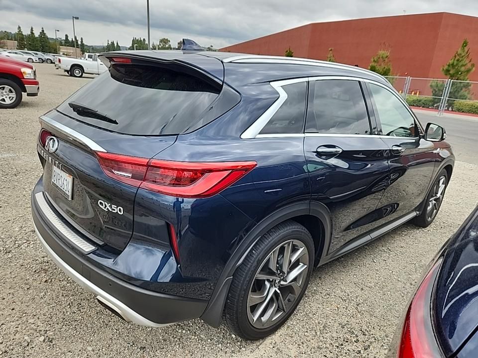 2021 Infiniti Qx50 Autograph Синий vin: 3PCAJ5DA3MF122019
