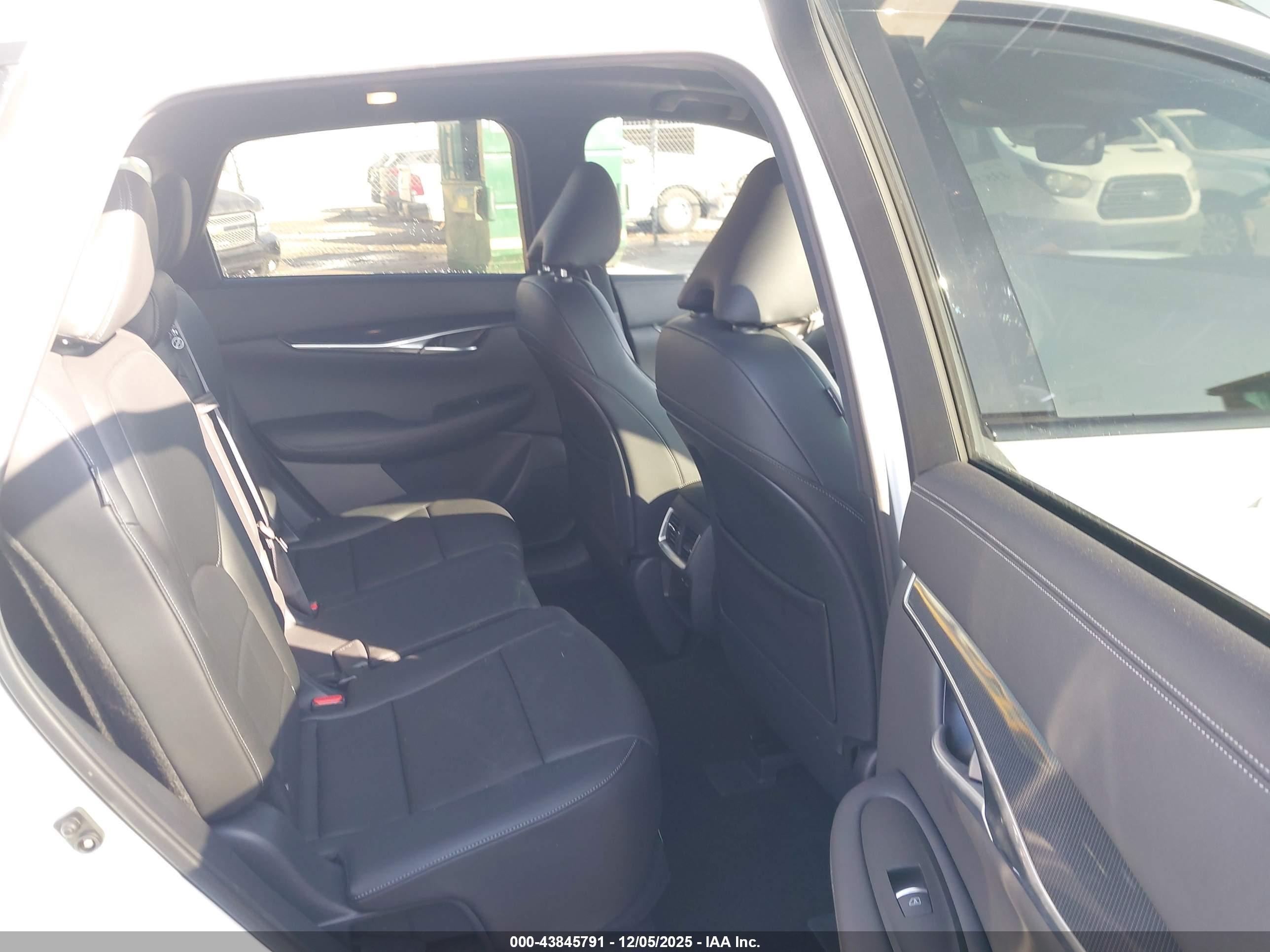2025 Infiniti Qx50 Sport Awd White vin: 3PCAJ5FB2SF101908