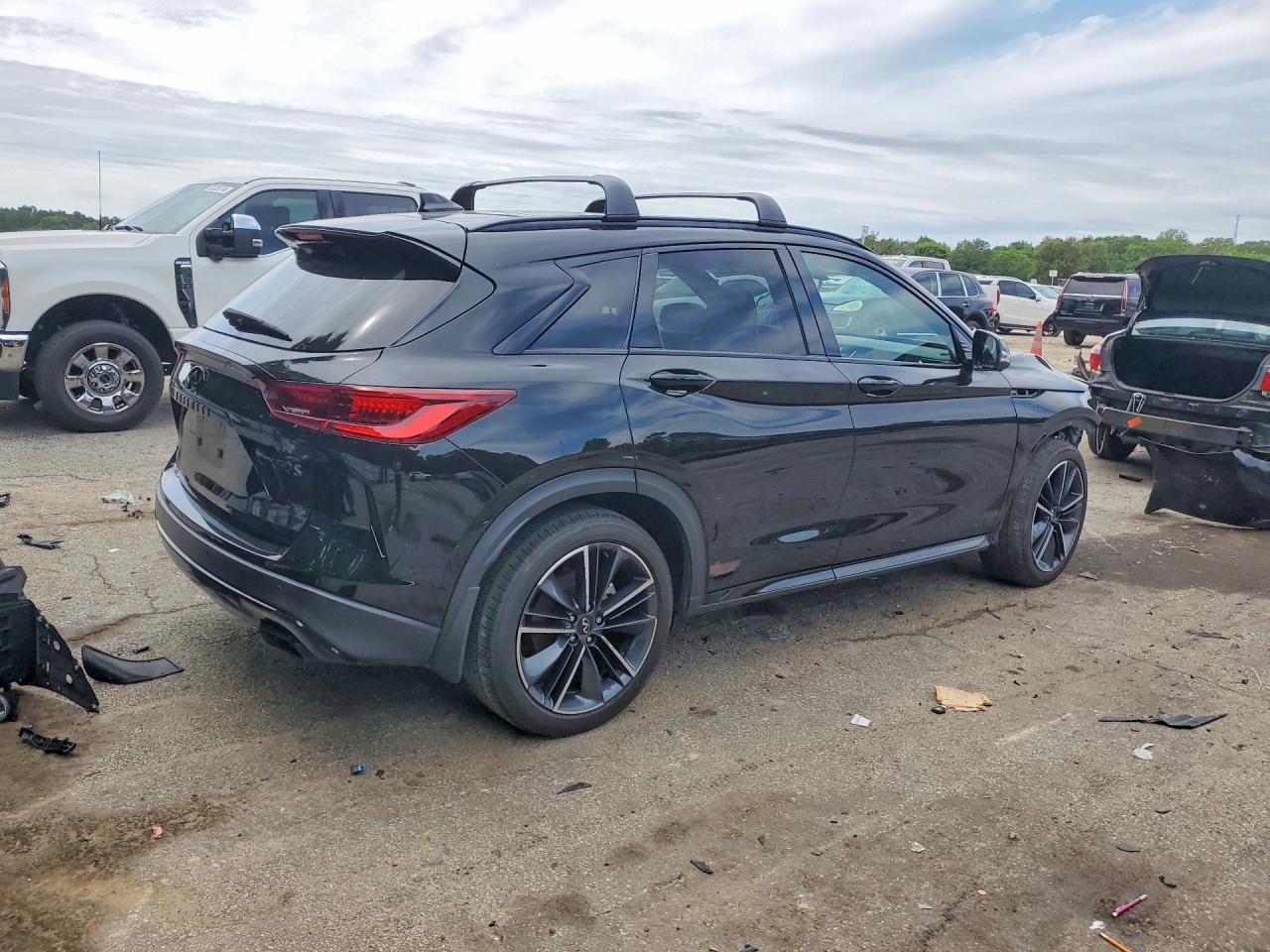 2024 Infiniti Qx50 Sport Black vin: 3PCAJ5FB9RF113872