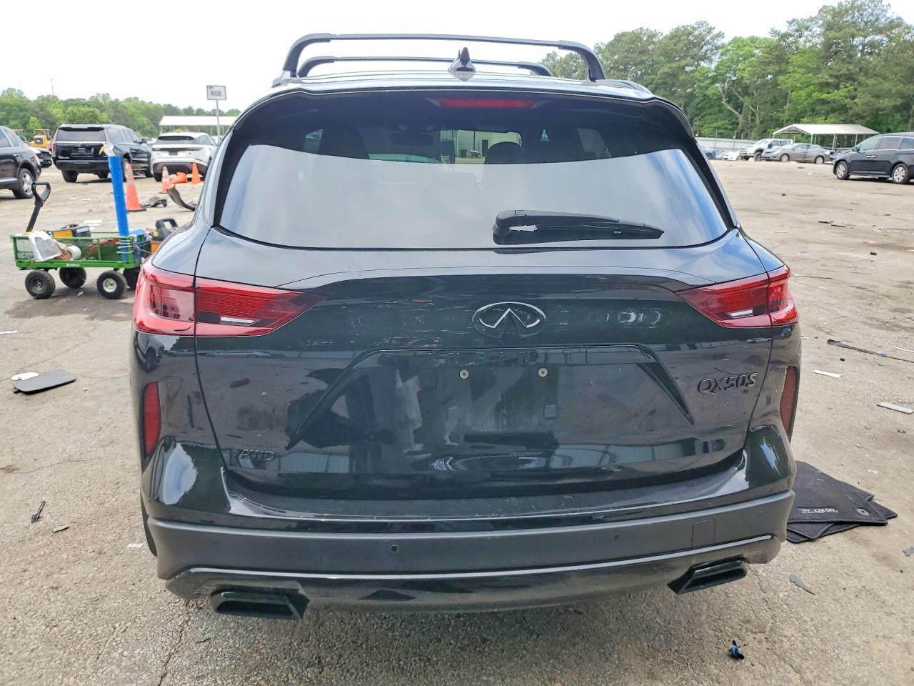 2024 Infiniti Qx50 Sport Black vin: 3PCAJ5FB9RF113872