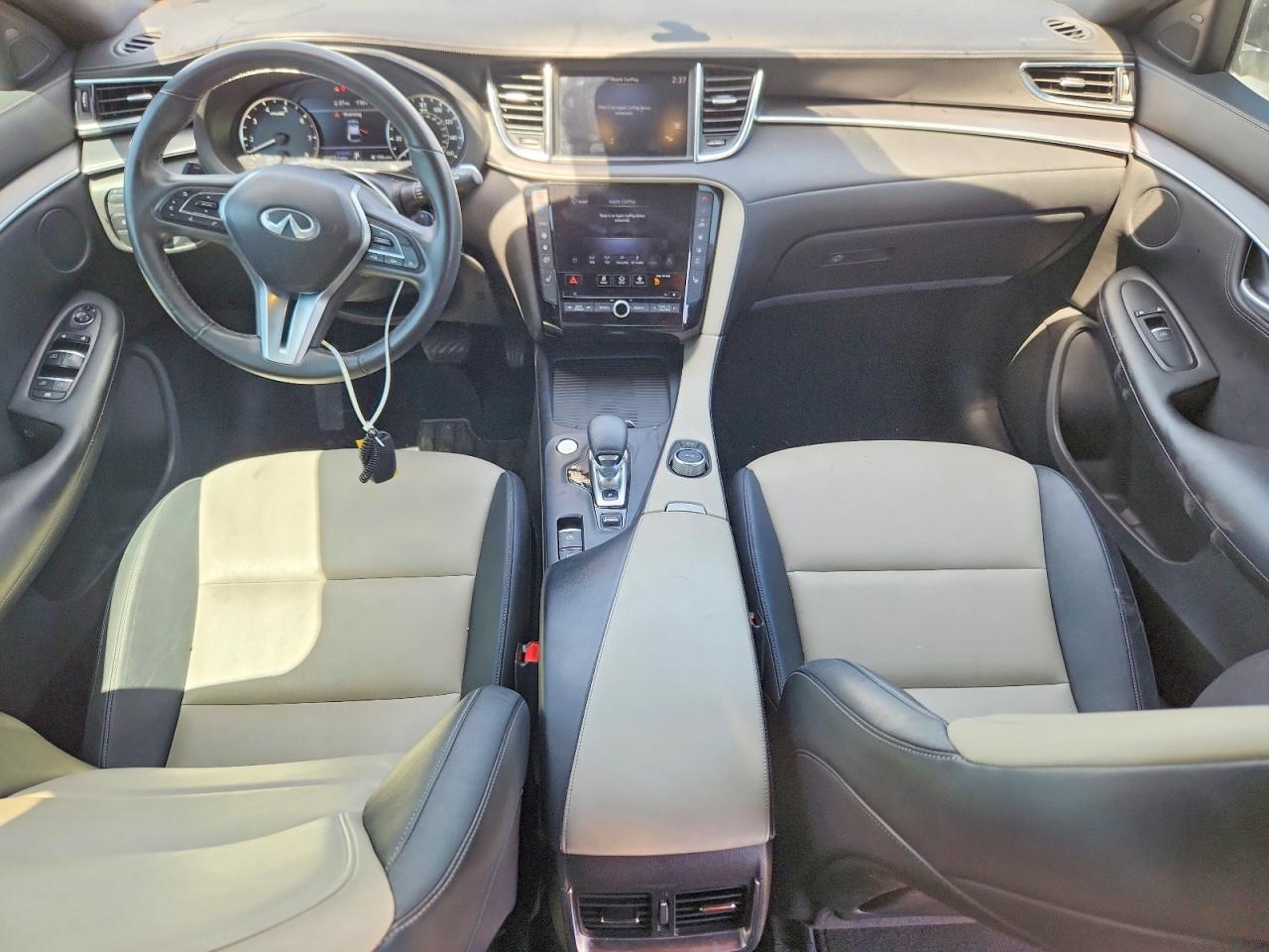 2022 Infiniti Qx55 Luxe White vin: 3PCAJ5J3XNF105872