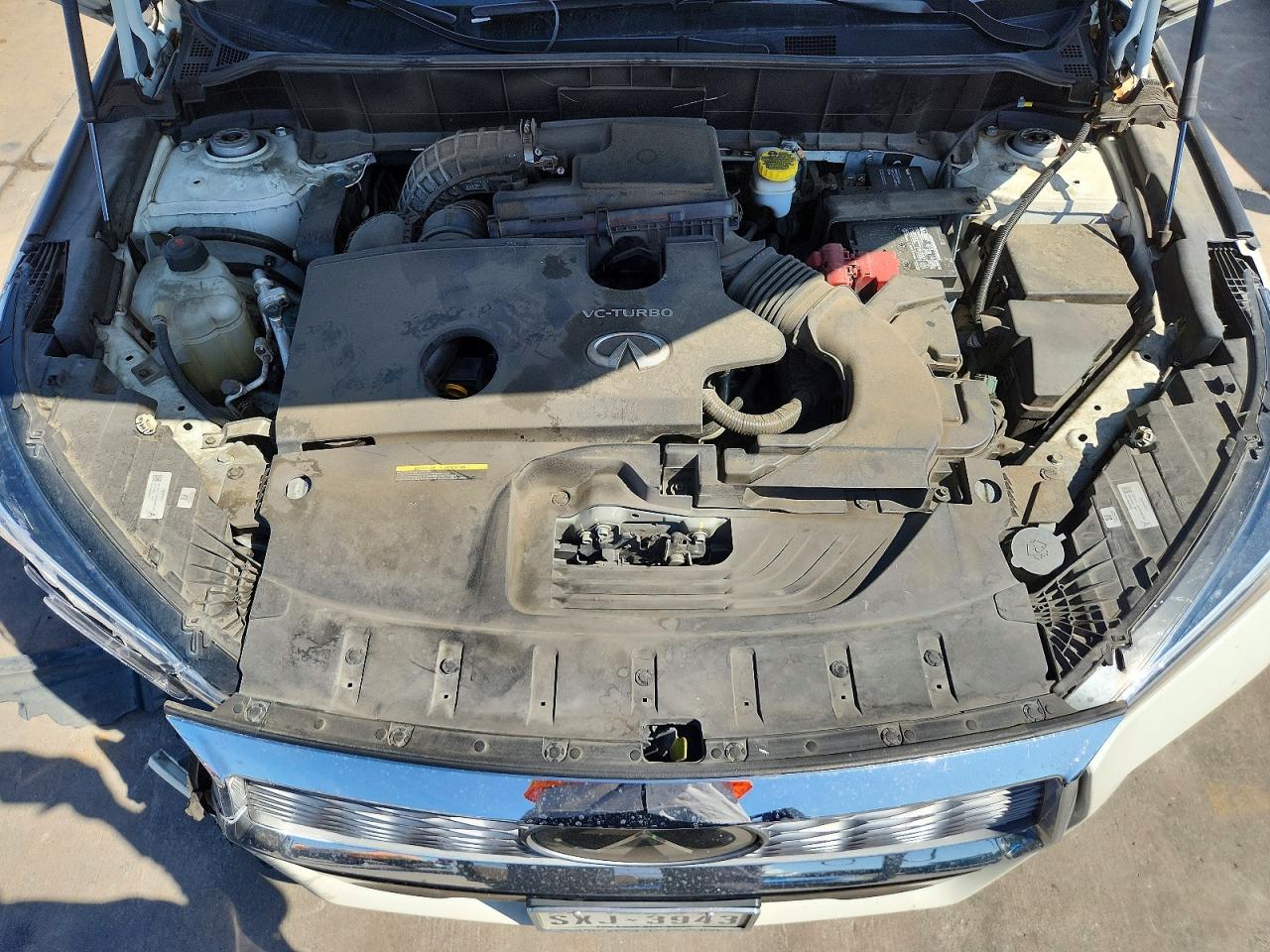 2022 Infiniti Qx55 Luxe White vin: 3PCAJ5J3XNF105872