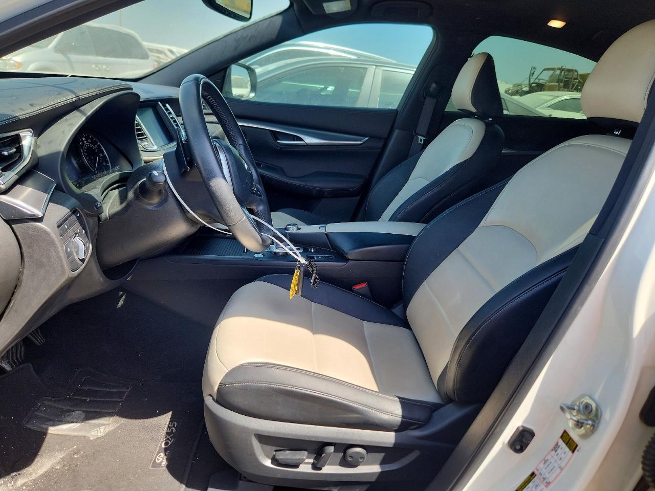 2022 Infiniti Qx55 Luxe White vin: 3PCAJ5J3XNF105872
