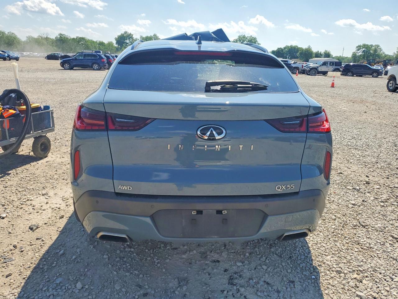 2023 Infiniti Qx55 Luxe Blue vin: 3PCAJ5JR5PF100604