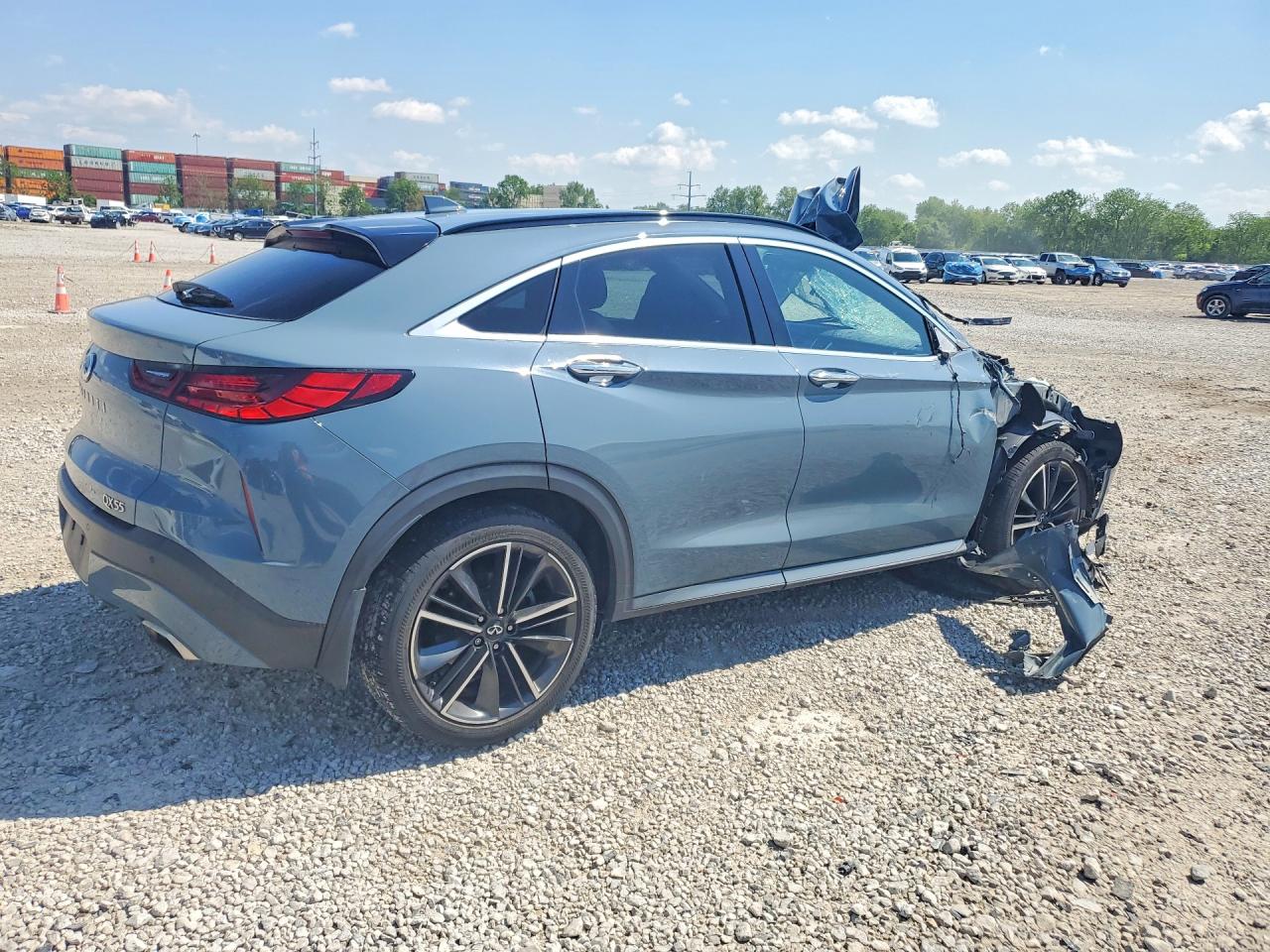 2023 Infiniti Qx55 Luxe Blue vin: 3PCAJ5JR5PF100604
