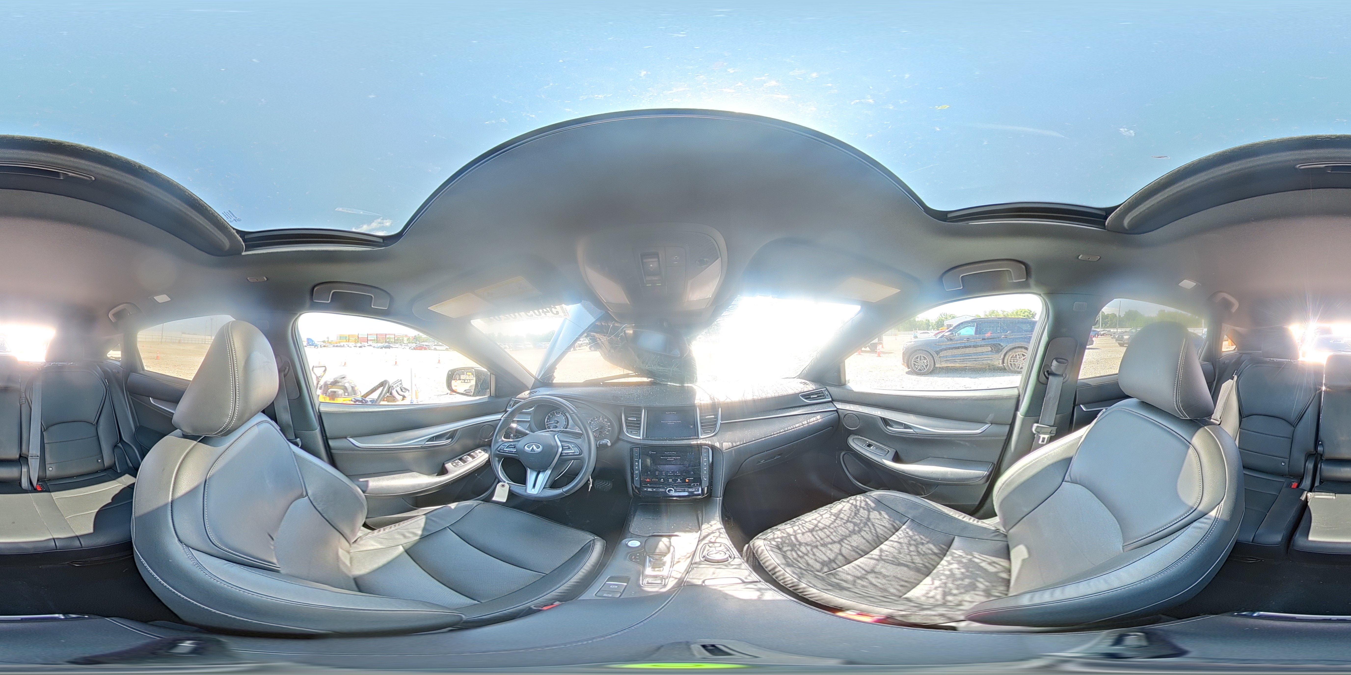 2023 Infiniti Qx55 Luxe Blue vin: 3PCAJ5JR5PF100604