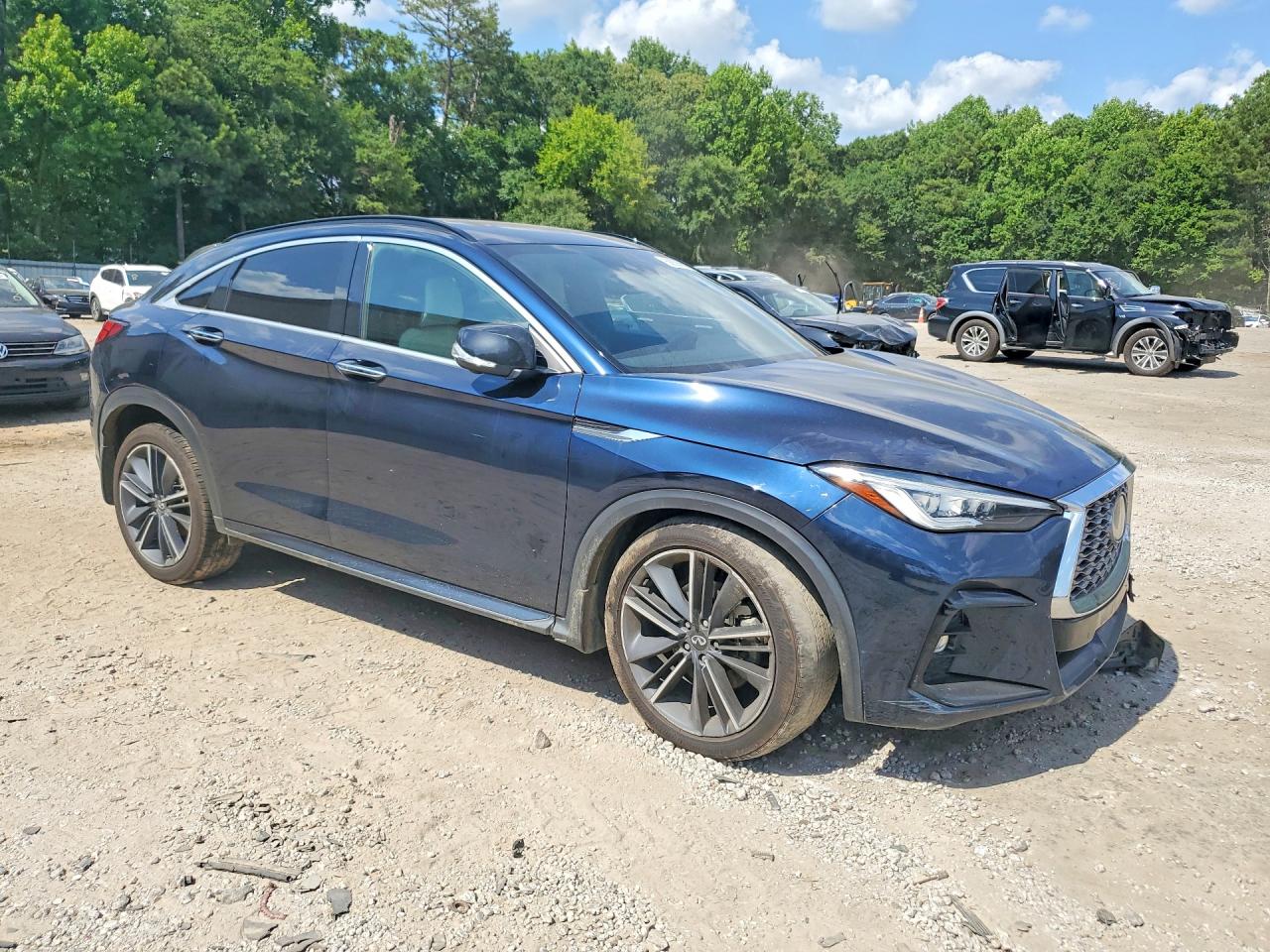 2023 Infiniti Qx55 Essential Black vin: 3PCAJ5KR1PF101635