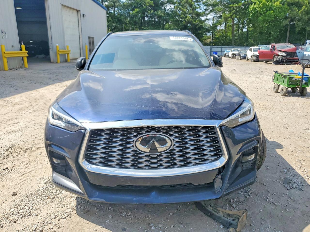2023 Infiniti Qx55 Essential Black vin: 3PCAJ5KR1PF101635