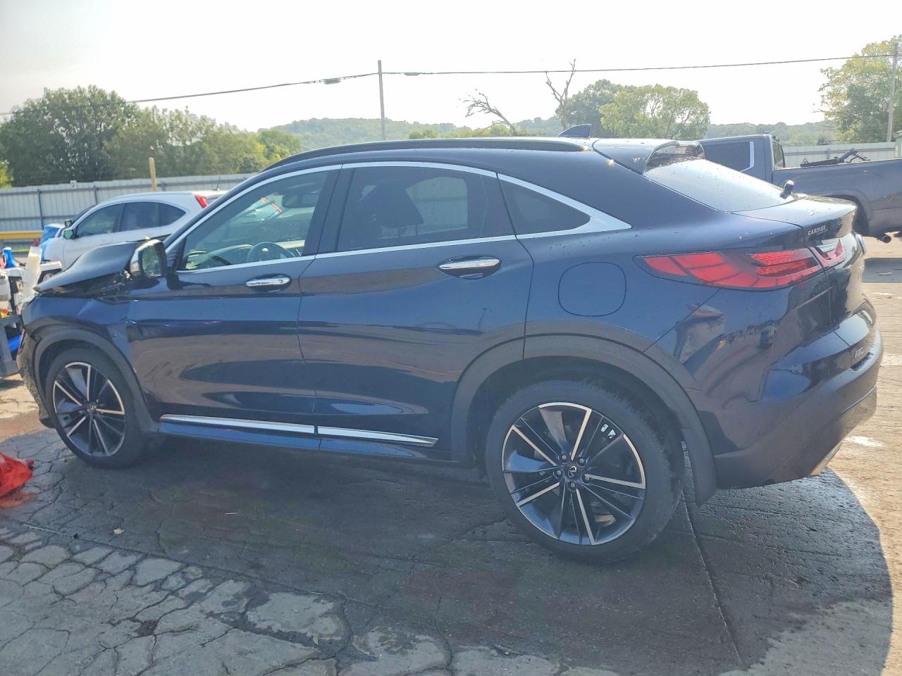 2023 Infiniti Qx55 Sensory Blue vin: 3PCAJ5LR3PF121318