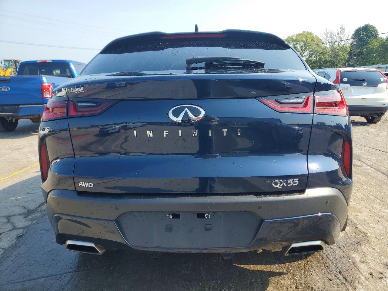 2023 Infiniti Qx55 Sensory Blue vin: 3PCAJ5LR3PF121318