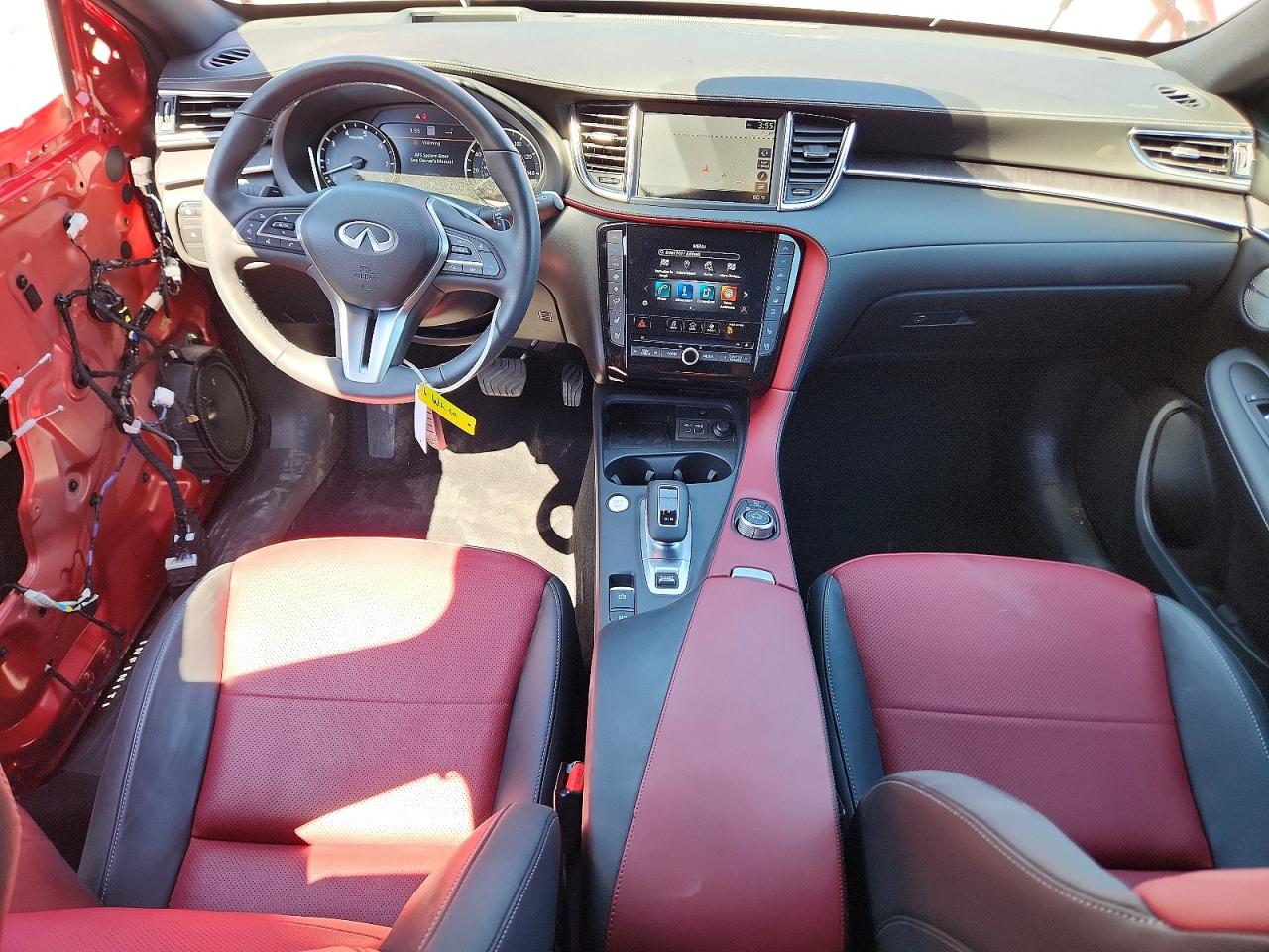 2025 Infiniti Qx55 Sensory Red vin: 3PCAJ5LR9SF100711