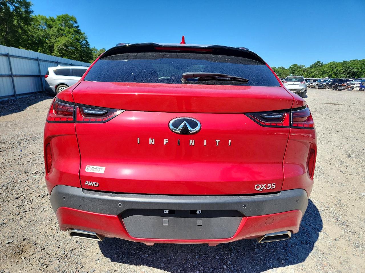 2025 Infiniti Qx55 Sensory Red vin: 3PCAJ5LR9SF100711
