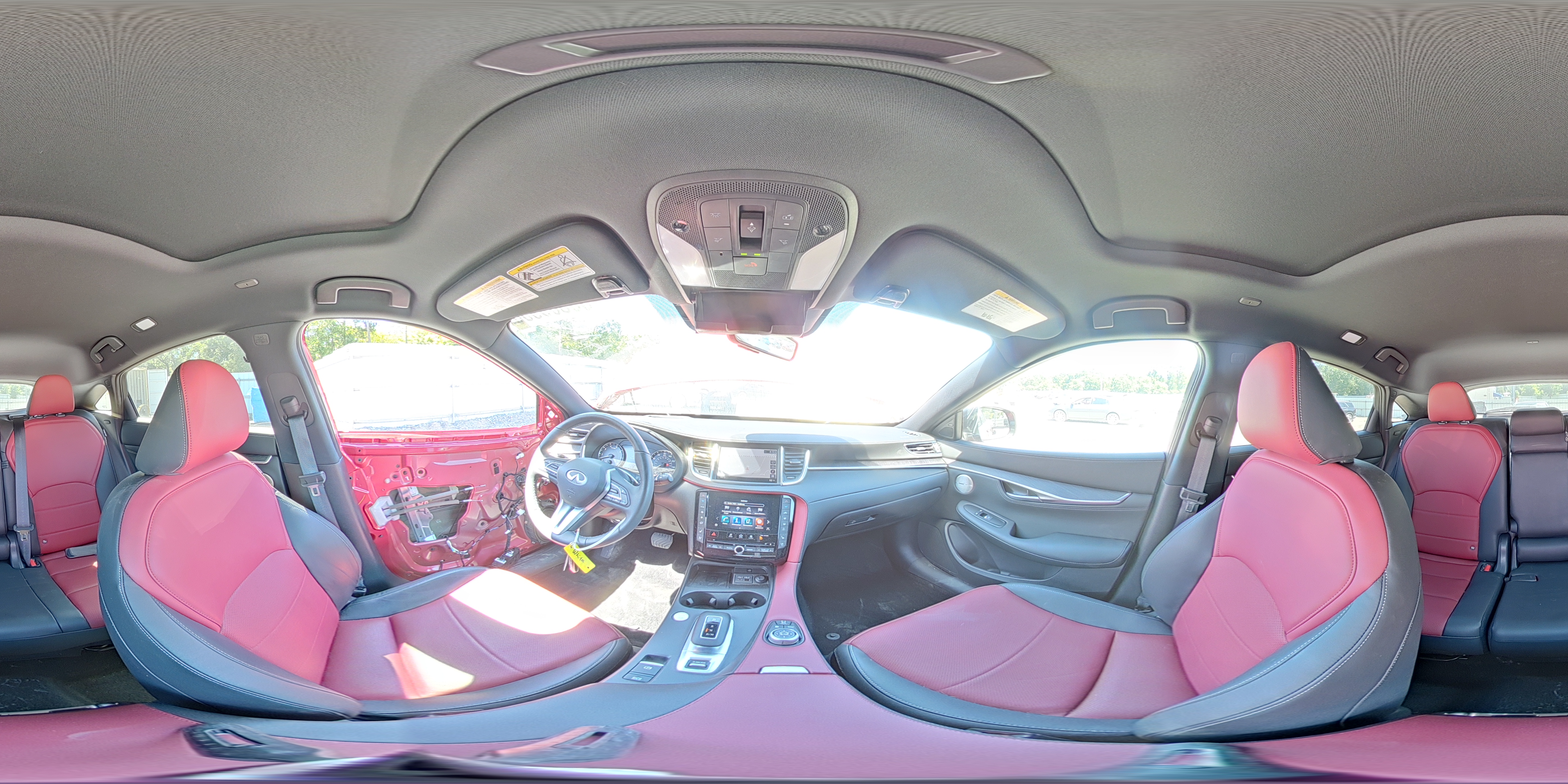 2025 Infiniti Qx55 Sensory Red vin: 3PCAJ5LR9SF100711