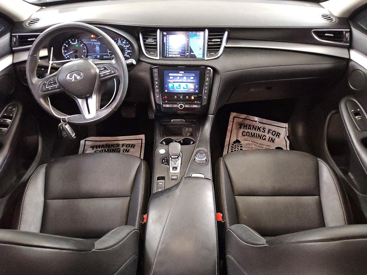 2020 Infiniti Qx50 Luxe Black vin: 3PCAJ5M10LF106858