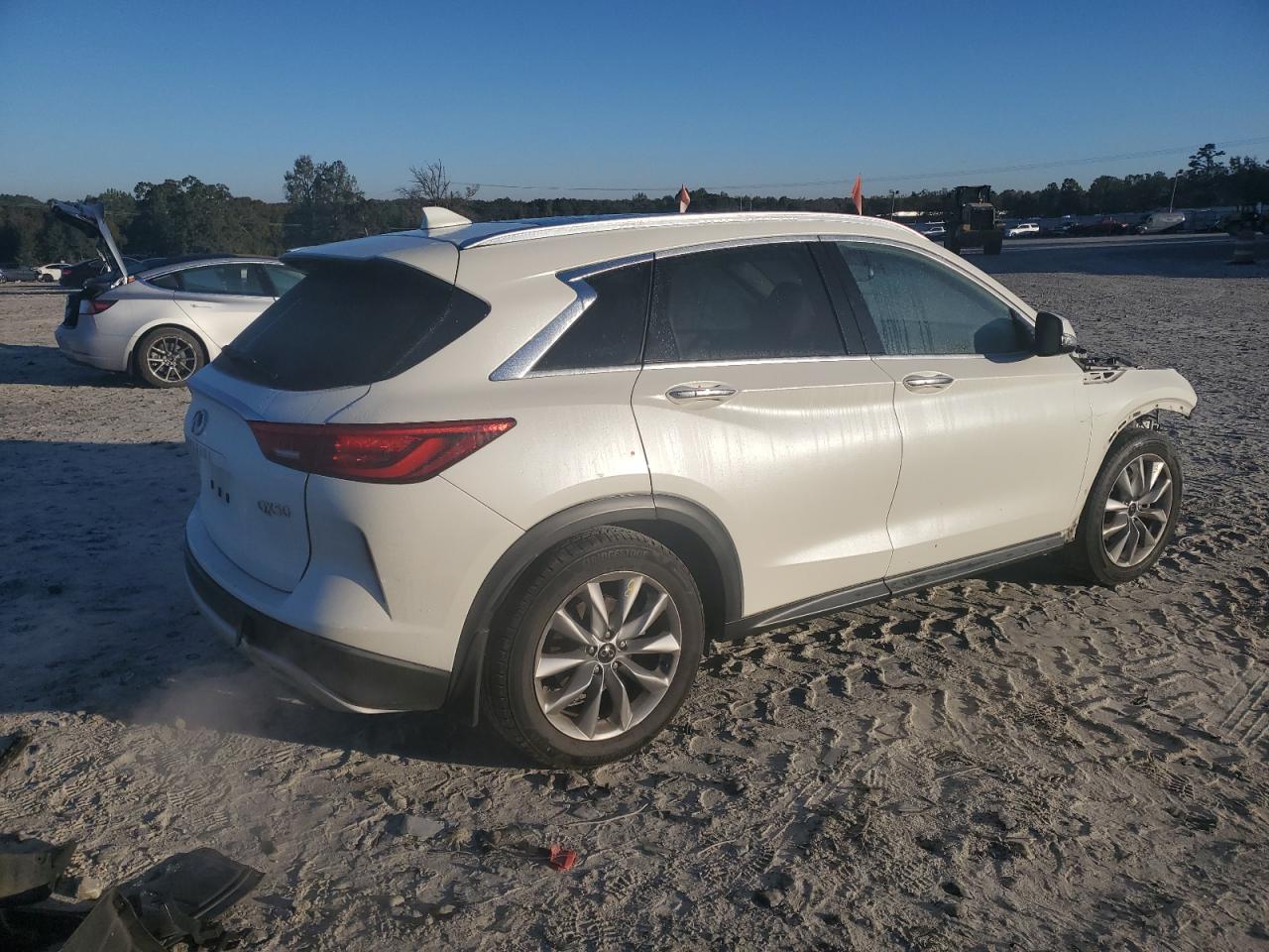 2020 Infiniti Qx50 Pure Белый vin: 3PCAJ5M12LF106781