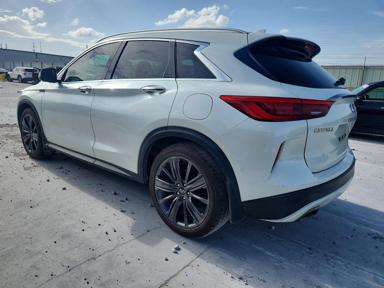 2020 Infiniti Qx50 Essential White vin: 3PCAJ5M13LF110824