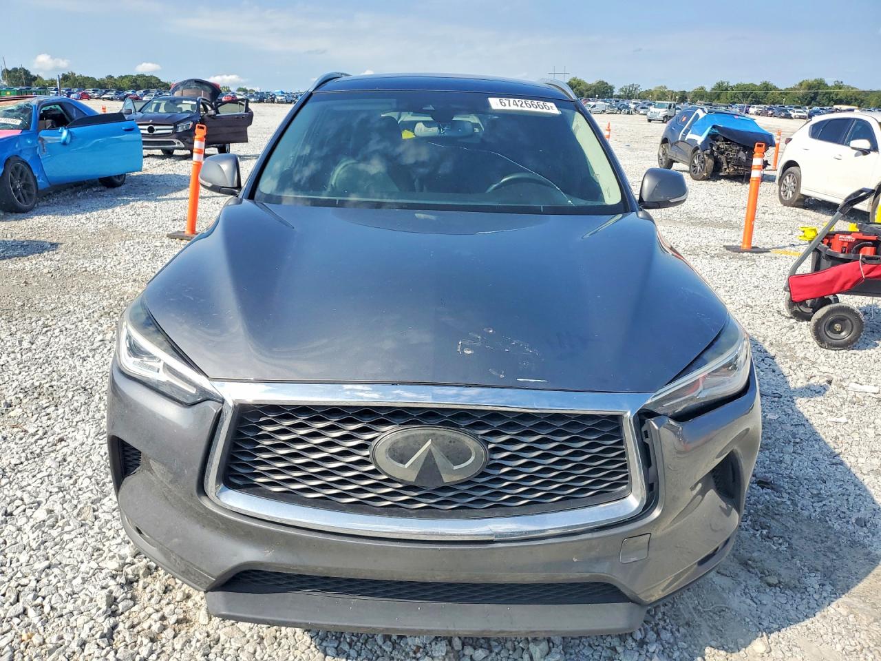 2019 Infiniti Qx50 Luxe Charcoal vin: 3PCAJ5M15KF117482