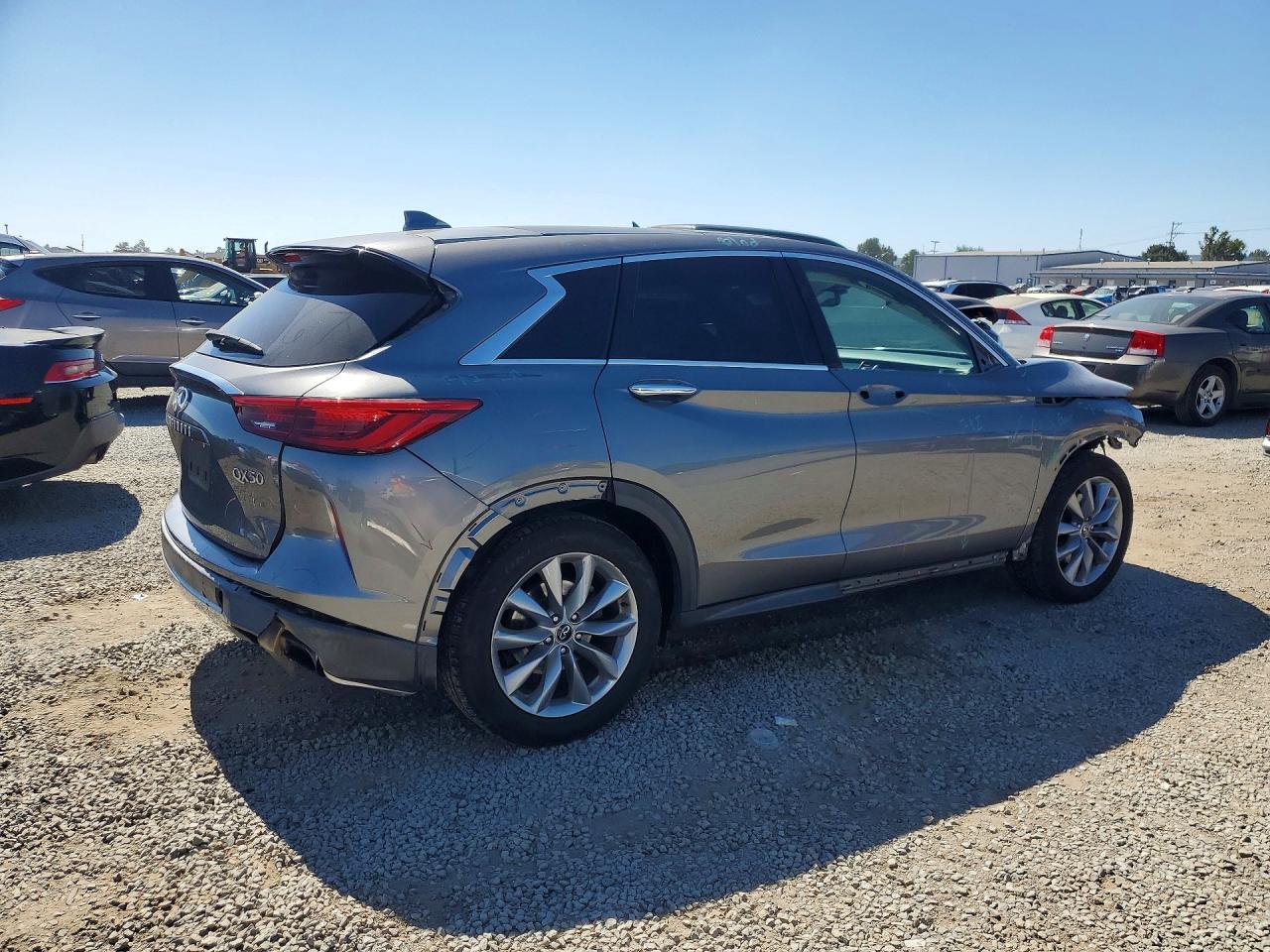 2019 Infiniti Qx50 Luxe Gray vin: 3PCAJ5M15KF132354