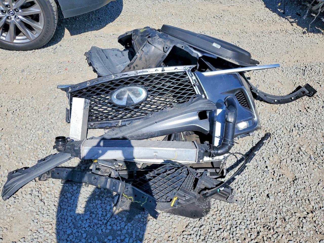 2019 Infiniti Qx50 Luxe Gray vin: 3PCAJ5M15KF132354