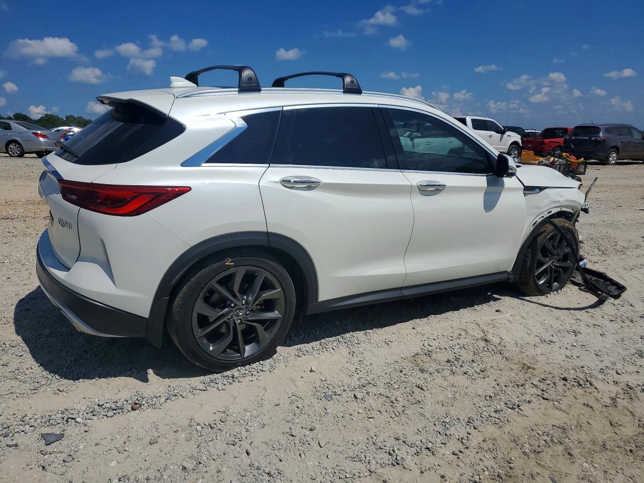2019 Infiniti Qx50 Essential White vin: 3PCAJ5M16KF106426