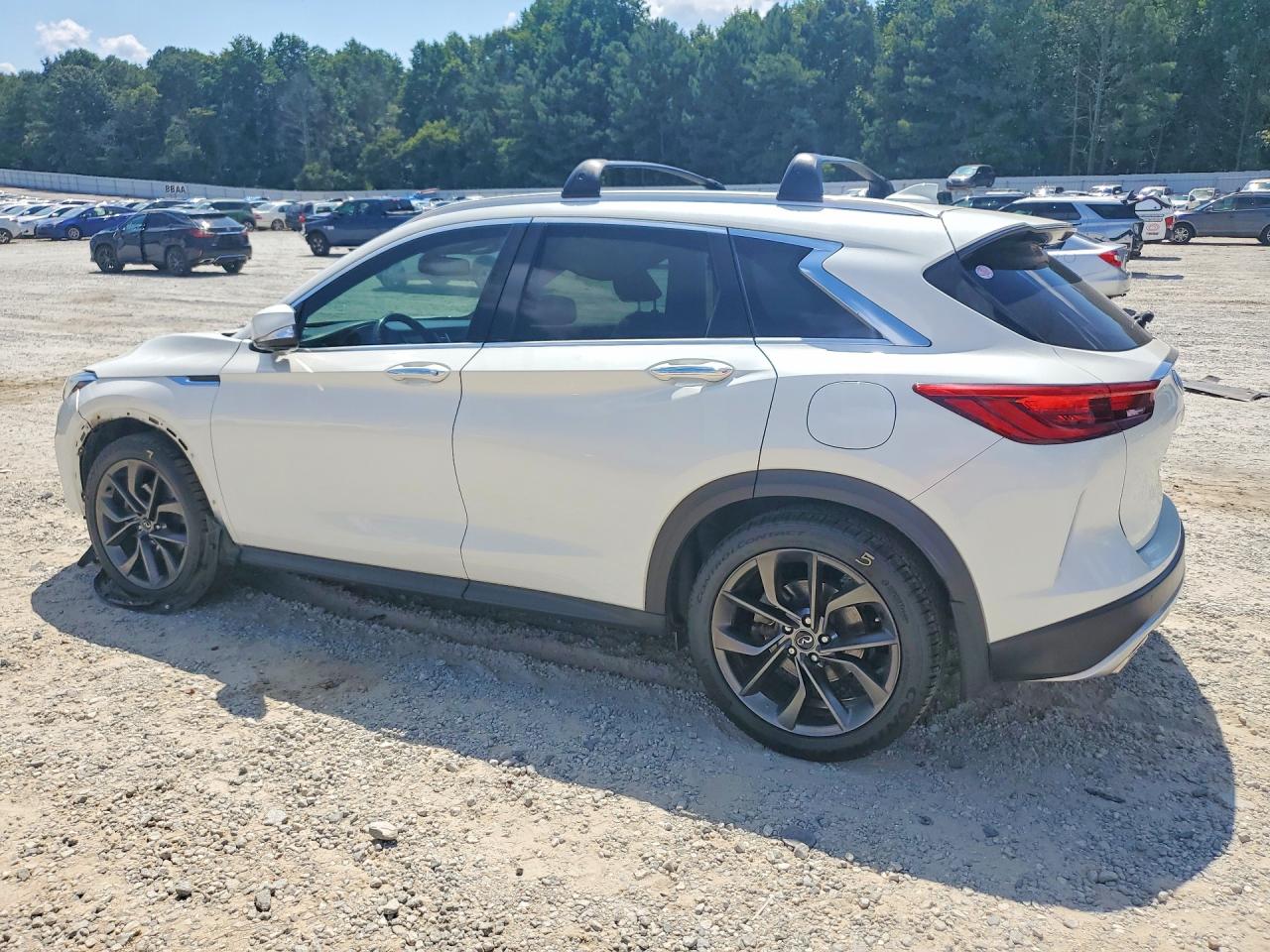 2019 Infiniti Qx50 Essential White vin: 3PCAJ5M16KF106426