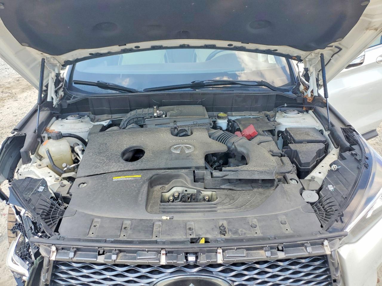 2019 Infiniti Qx50 Essential White vin: 3PCAJ5M16KF106426