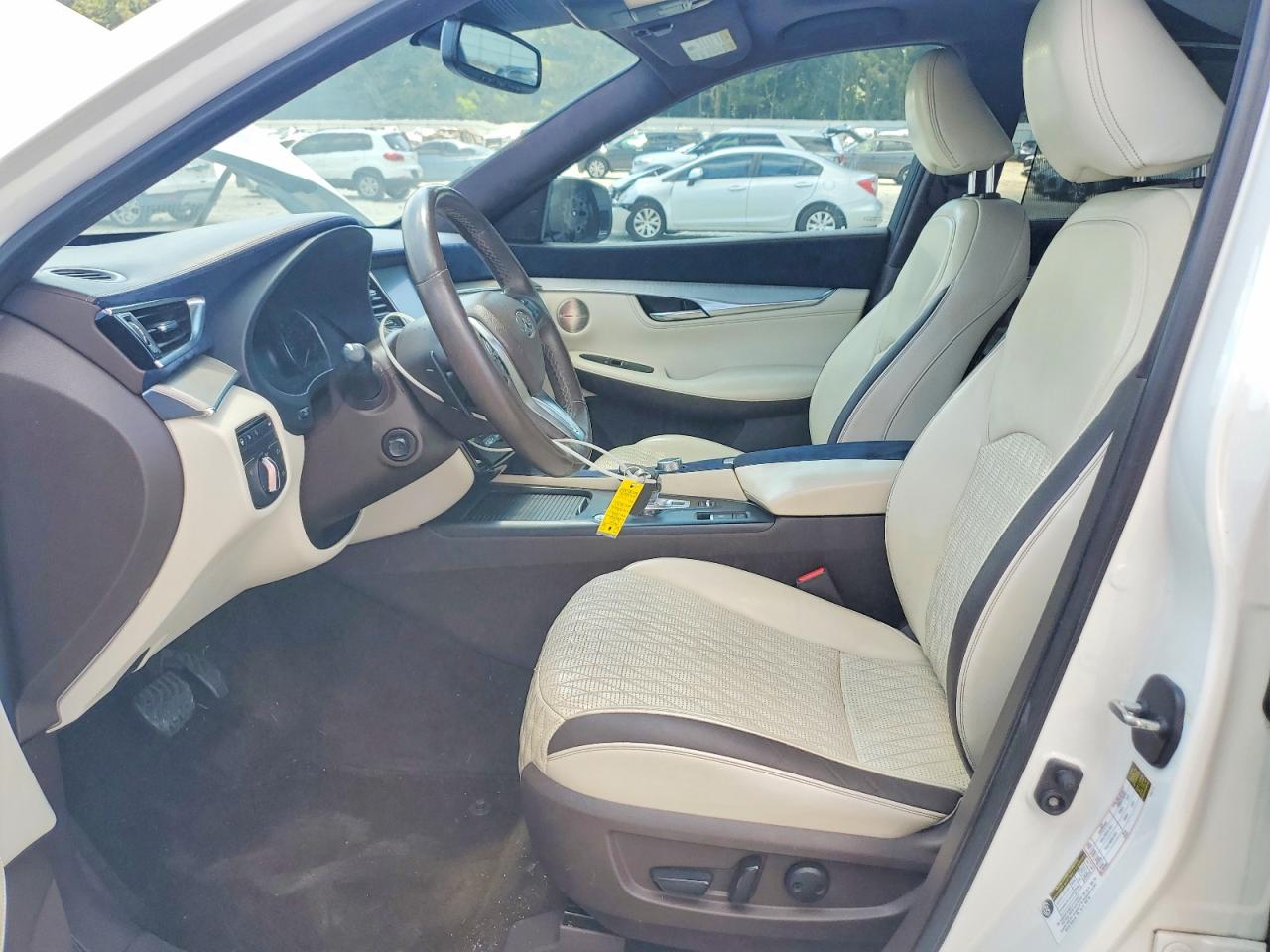 2019 Infiniti Qx50 Essential White vin: 3PCAJ5M16KF106426