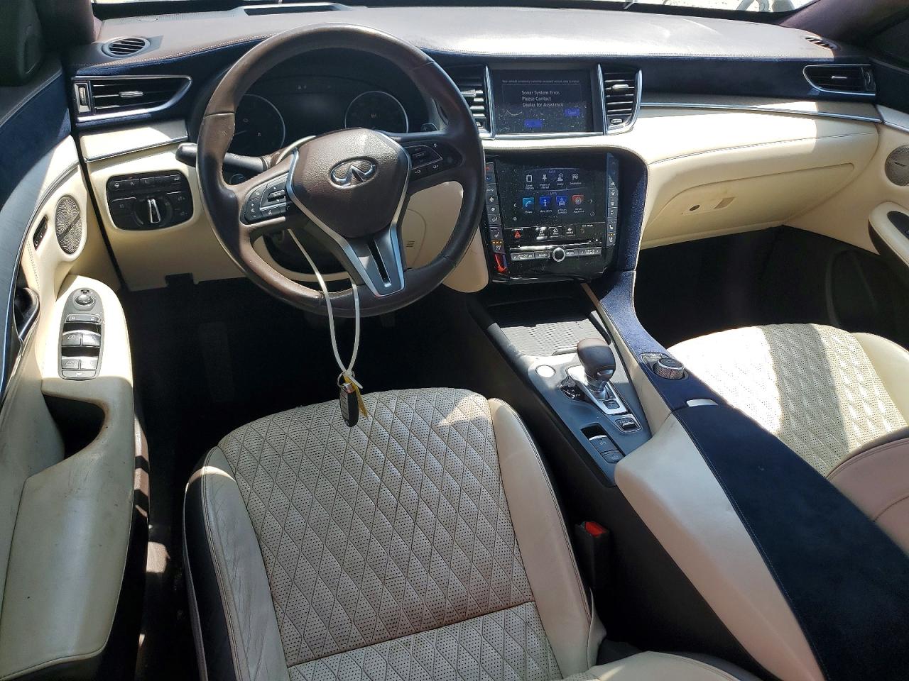2019 Infiniti Qx50 Essential White vin: 3PCAJ5M16KF106426