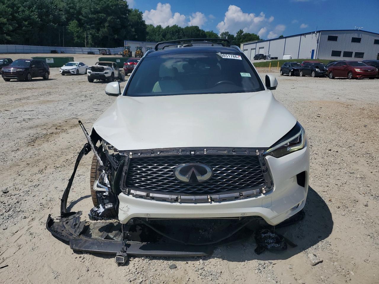2019 Infiniti Qx50 Essential White vin: 3PCAJ5M16KF106426