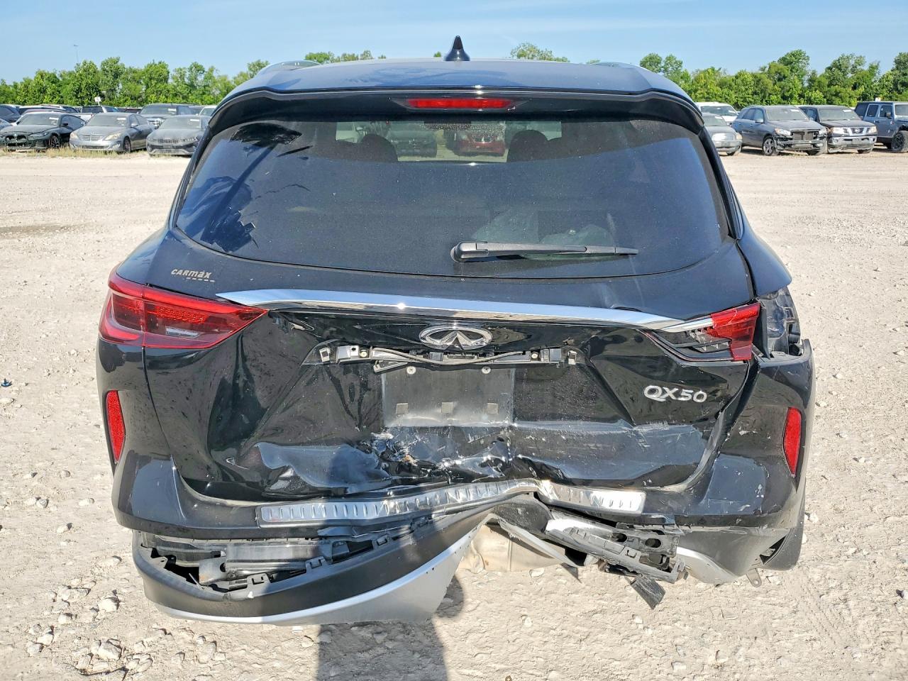 2019 Infiniti Qx50 Luxe Black vin: 3PCAJ5M16KF129673