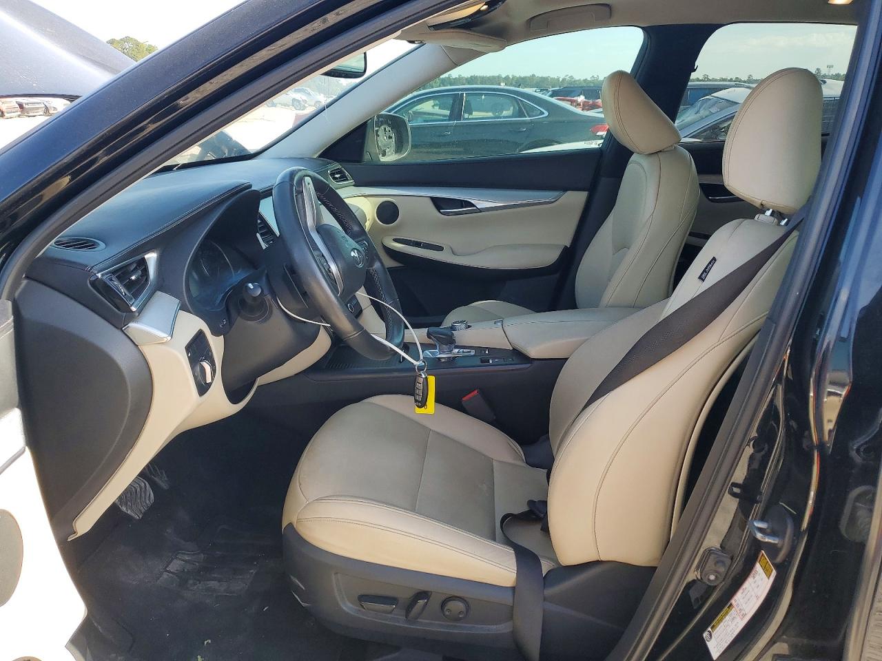 2019 Infiniti Qx50 Luxe Black vin: 3PCAJ5M16KF129673