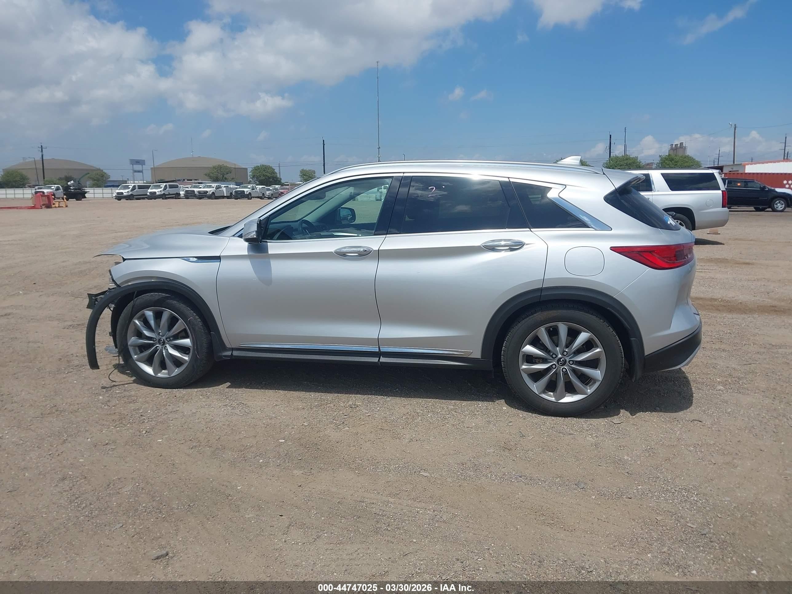 2019 Infiniti Qx50 Essential Silver vin: 3PCAJ5M16KF133142