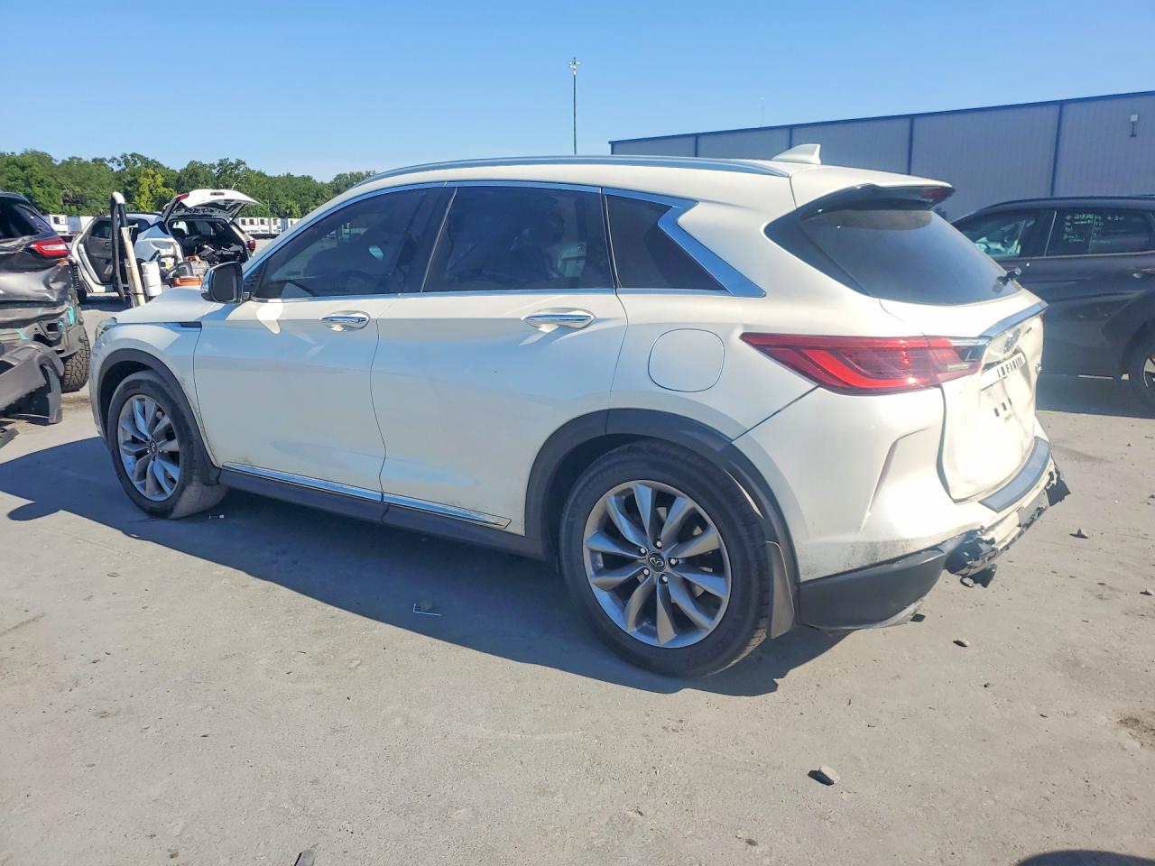 2019 Infiniti Qx50 Luxe Cream vin: 3PCAJ5M17KF134879