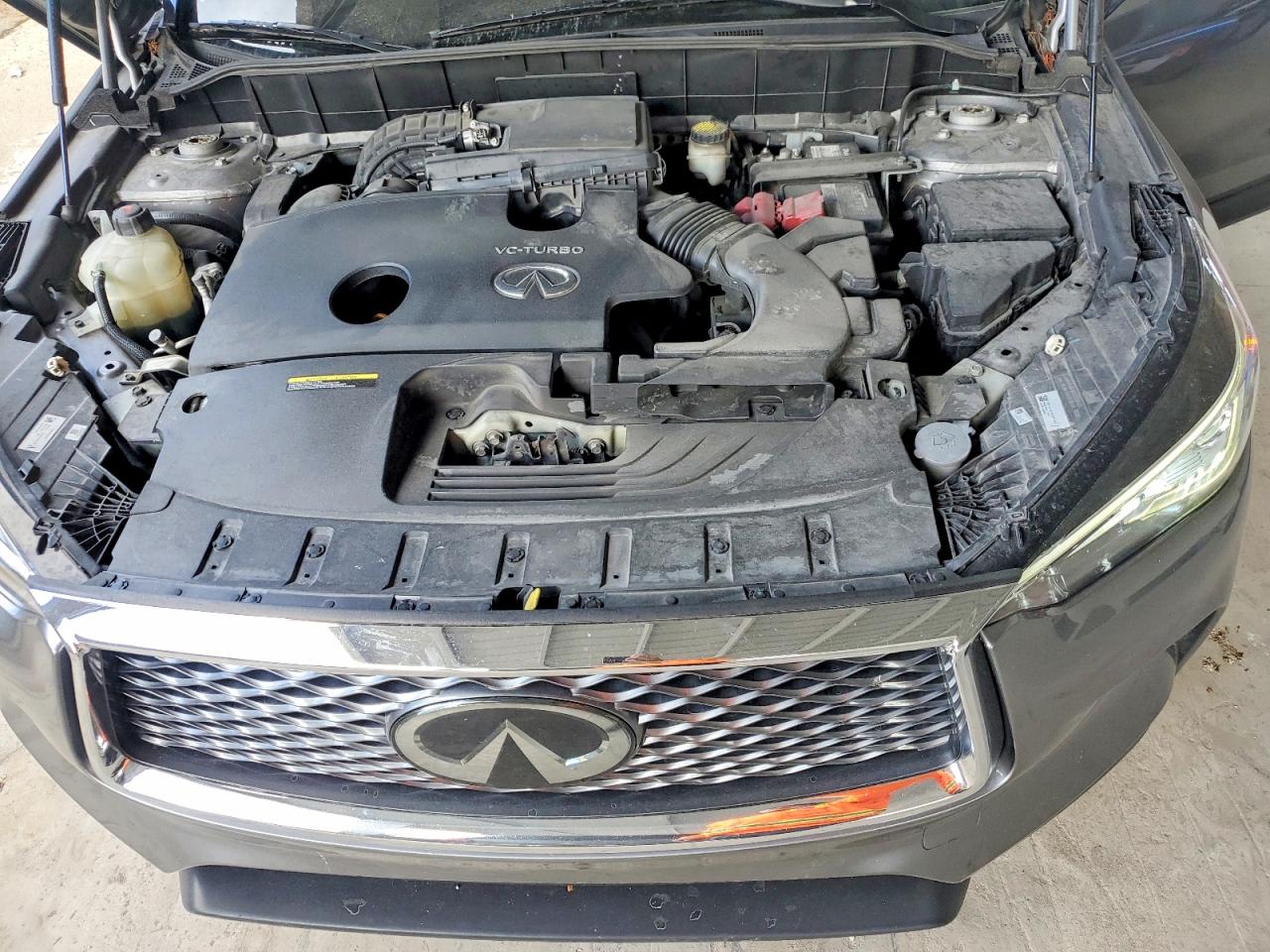 2020 Infiniti Qx50 Luxe Gray vin: 3PCAJ5M18LF103593