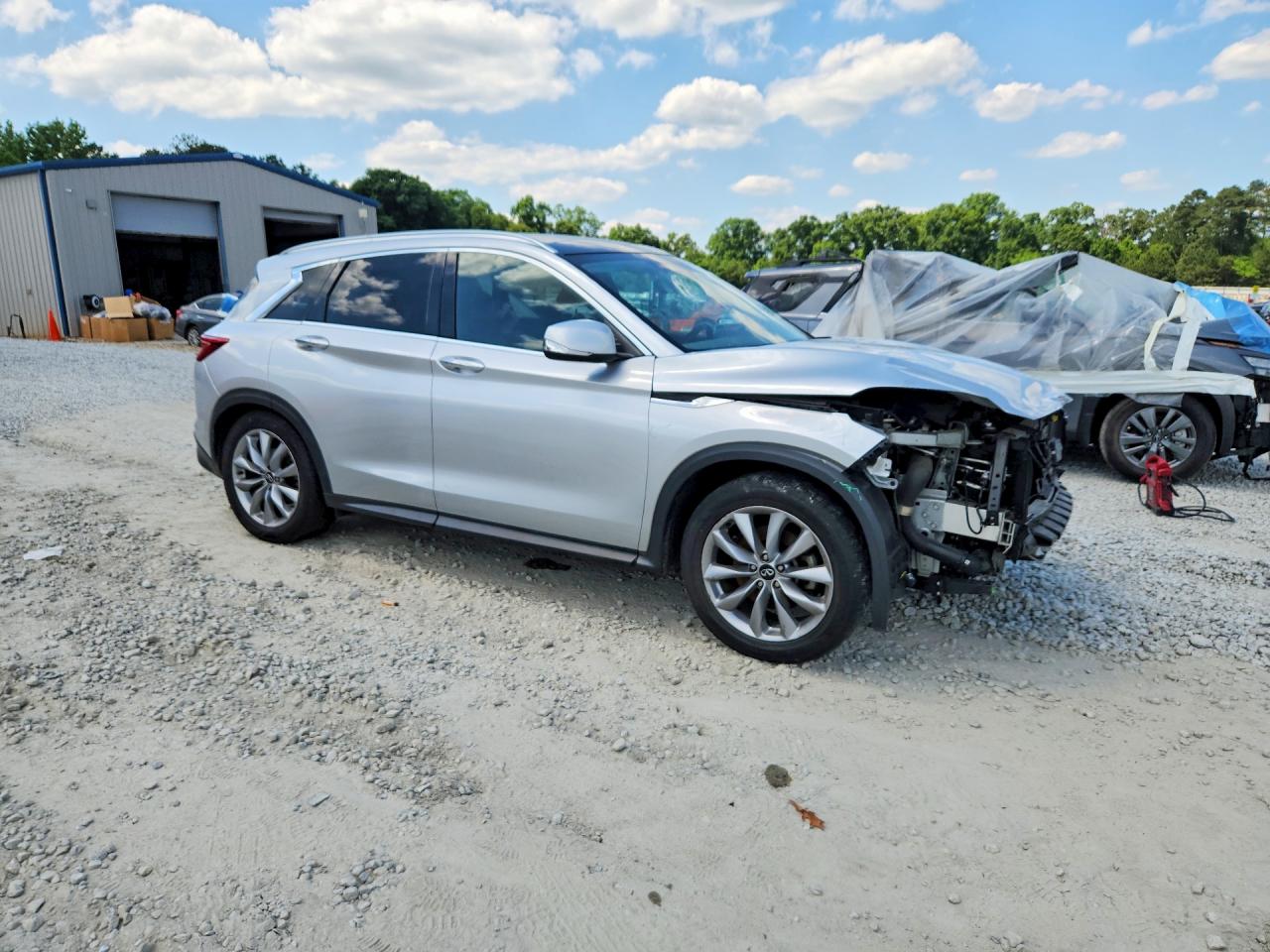 2020 Infiniti Qx50 Luxe Silver vin: 3PCAJ5M18LF104713