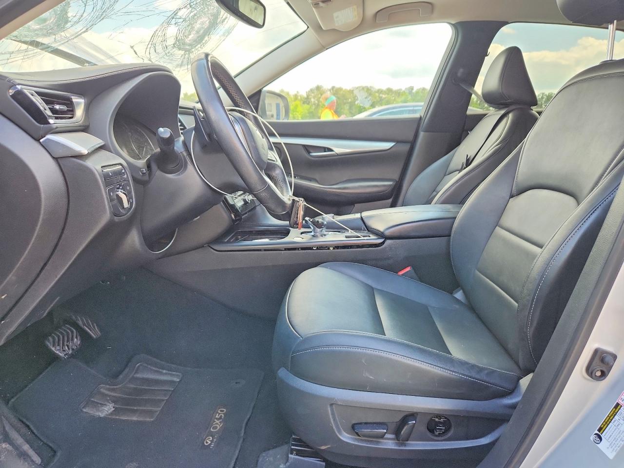 2020 Infiniti Qx50 Luxe Silver vin: 3PCAJ5M18LF104713