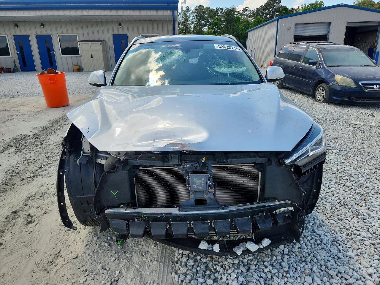 2020 Infiniti Qx50 Luxe Silver vin: 3PCAJ5M18LF104713