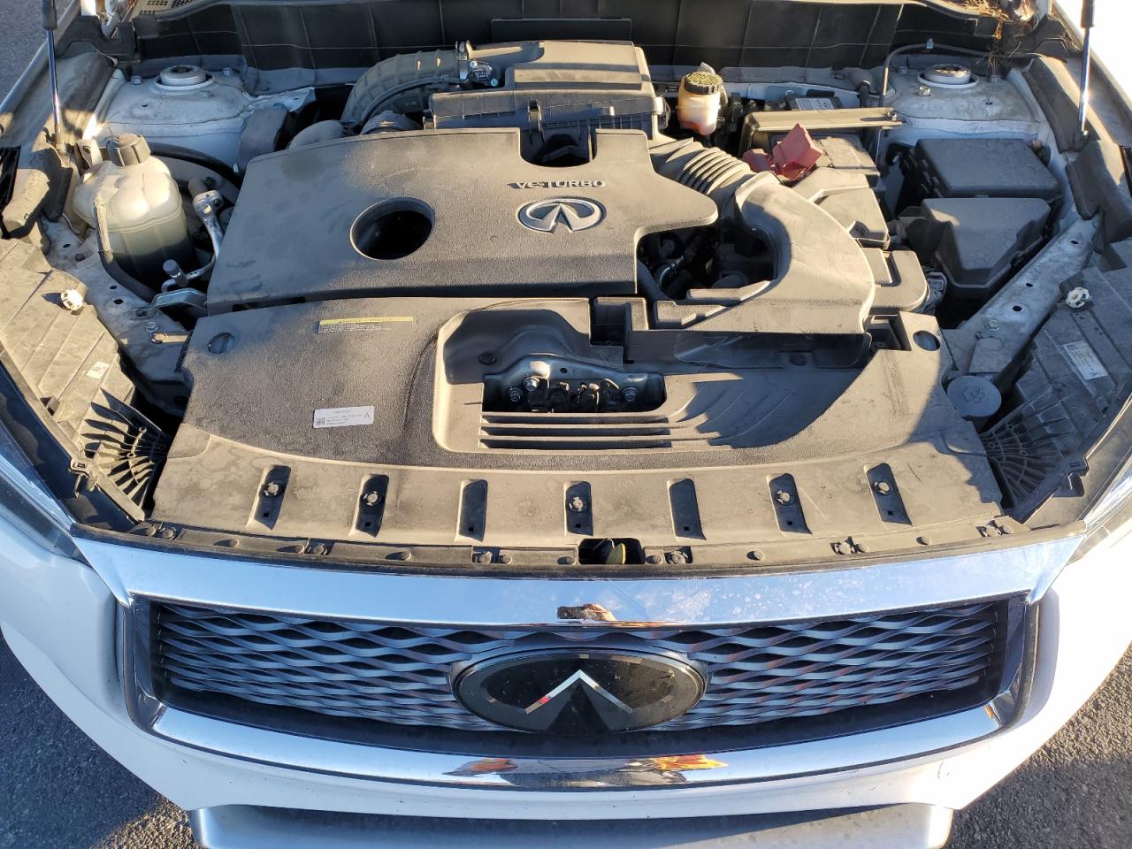 2020 Infiniti Qx50 Pure White vin: 3PCAJ5M18LF120684