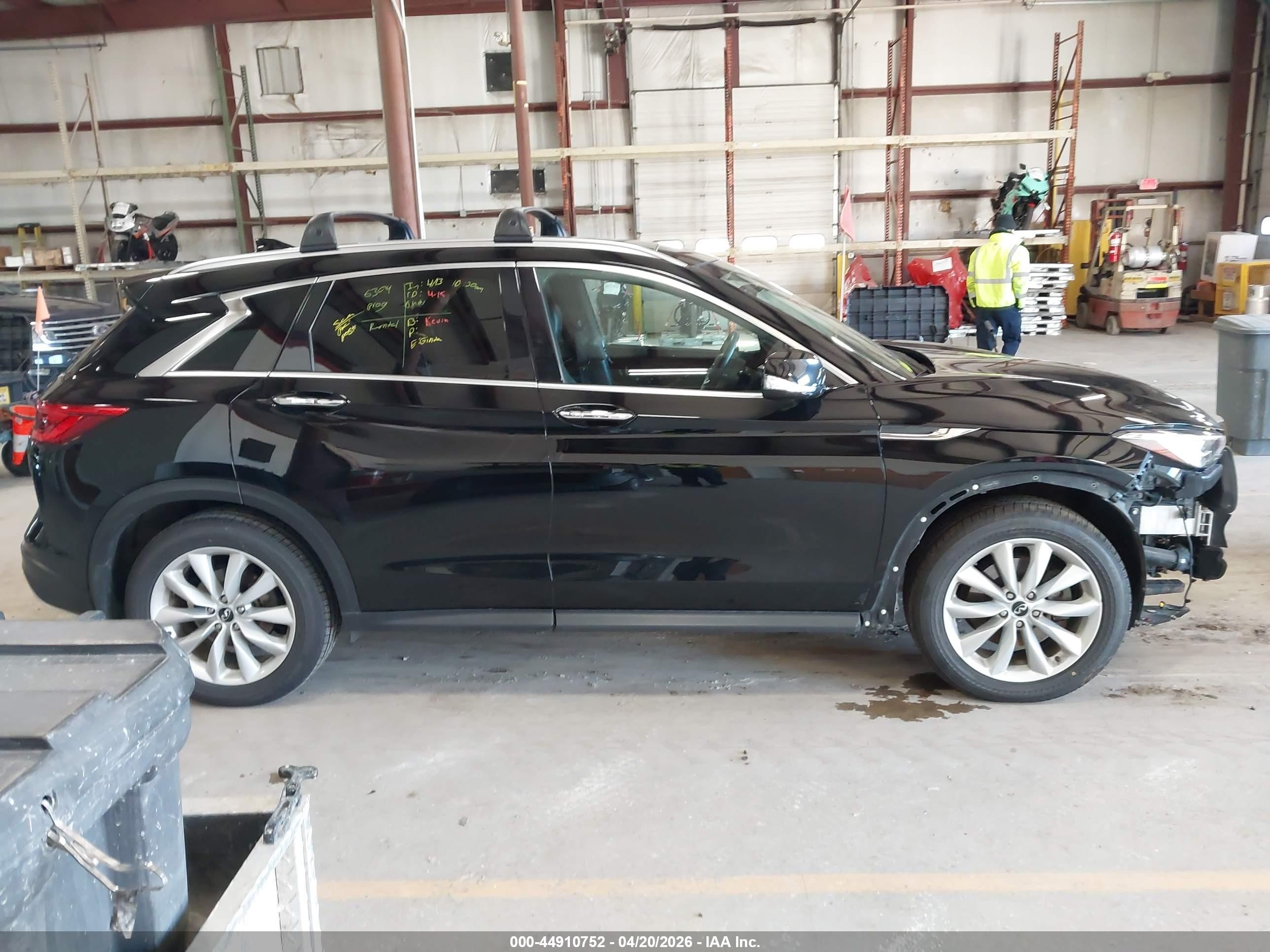 2019 Infiniti Qx50 Essential Black vin: 3PCAJ5M30KF126429