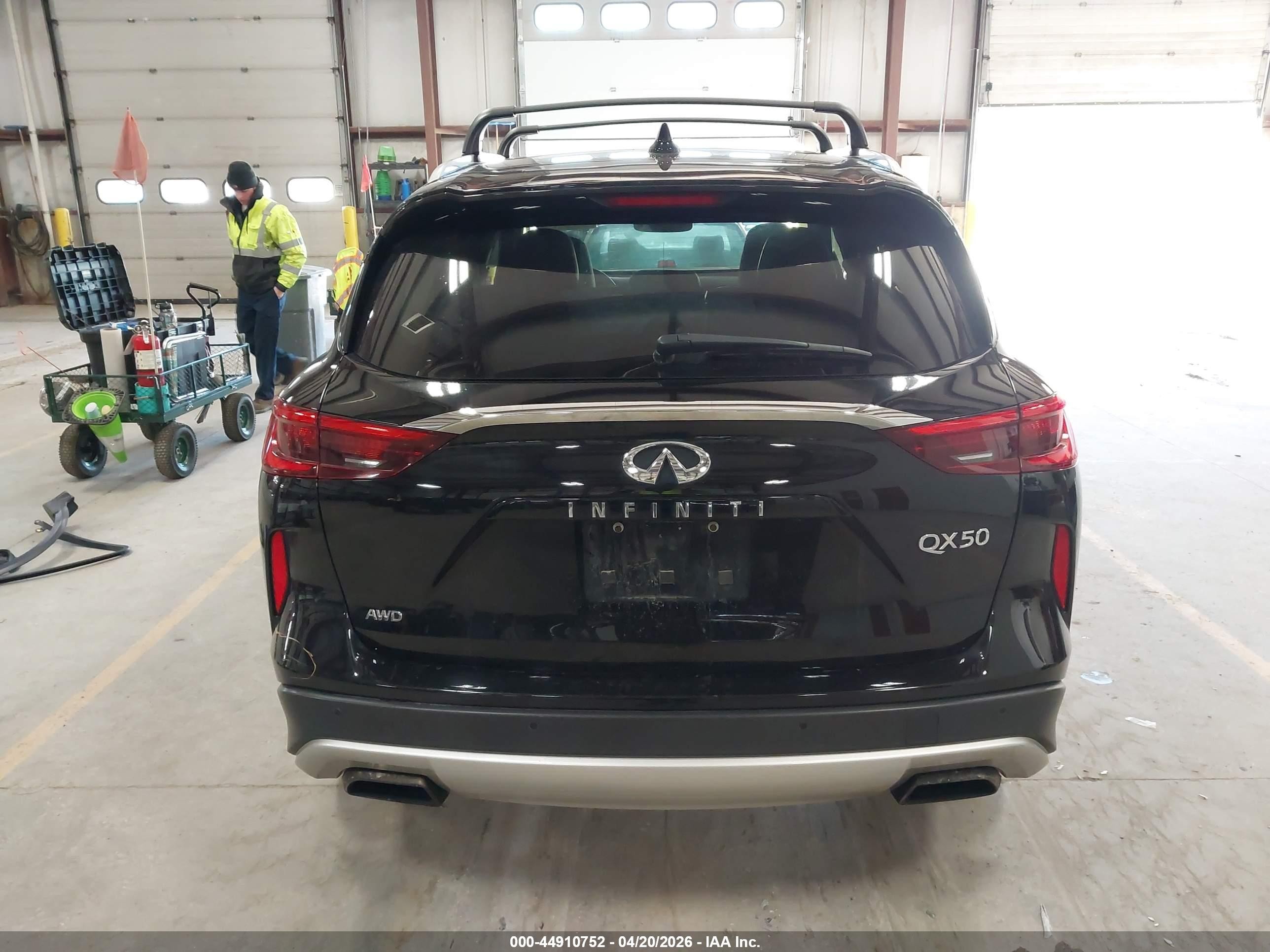 2019 Infiniti Qx50 Essential Black vin: 3PCAJ5M30KF126429